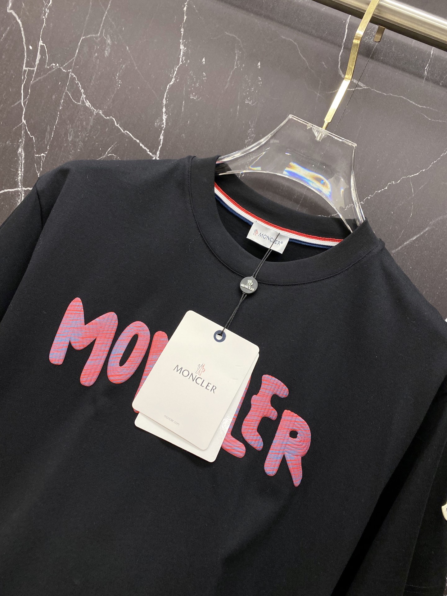 Moncler Basic Clothing Cotton Black S-m-l-xxl