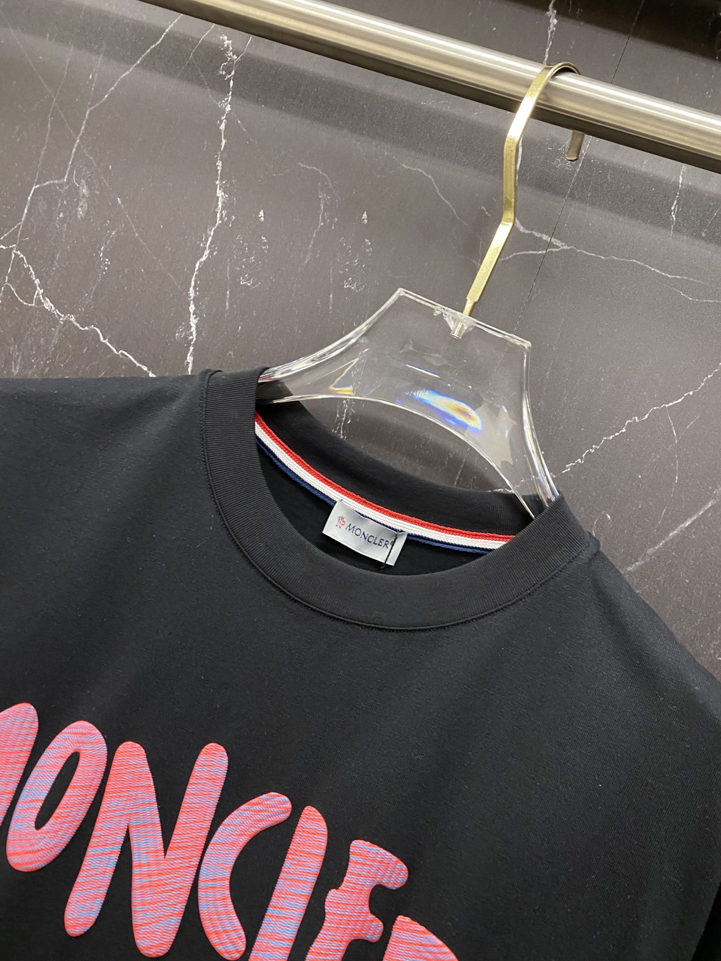 Moncler Basic Clothing Cotton Black S-m-l-xxl