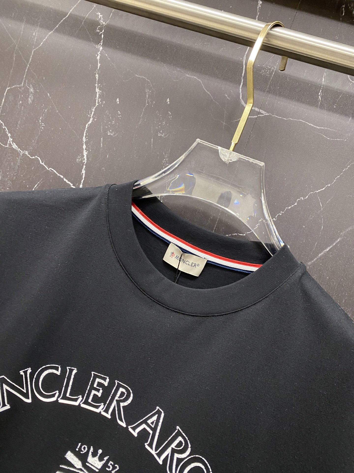 Moncler Basic Clothing Cotton Black S-m-l-xxl