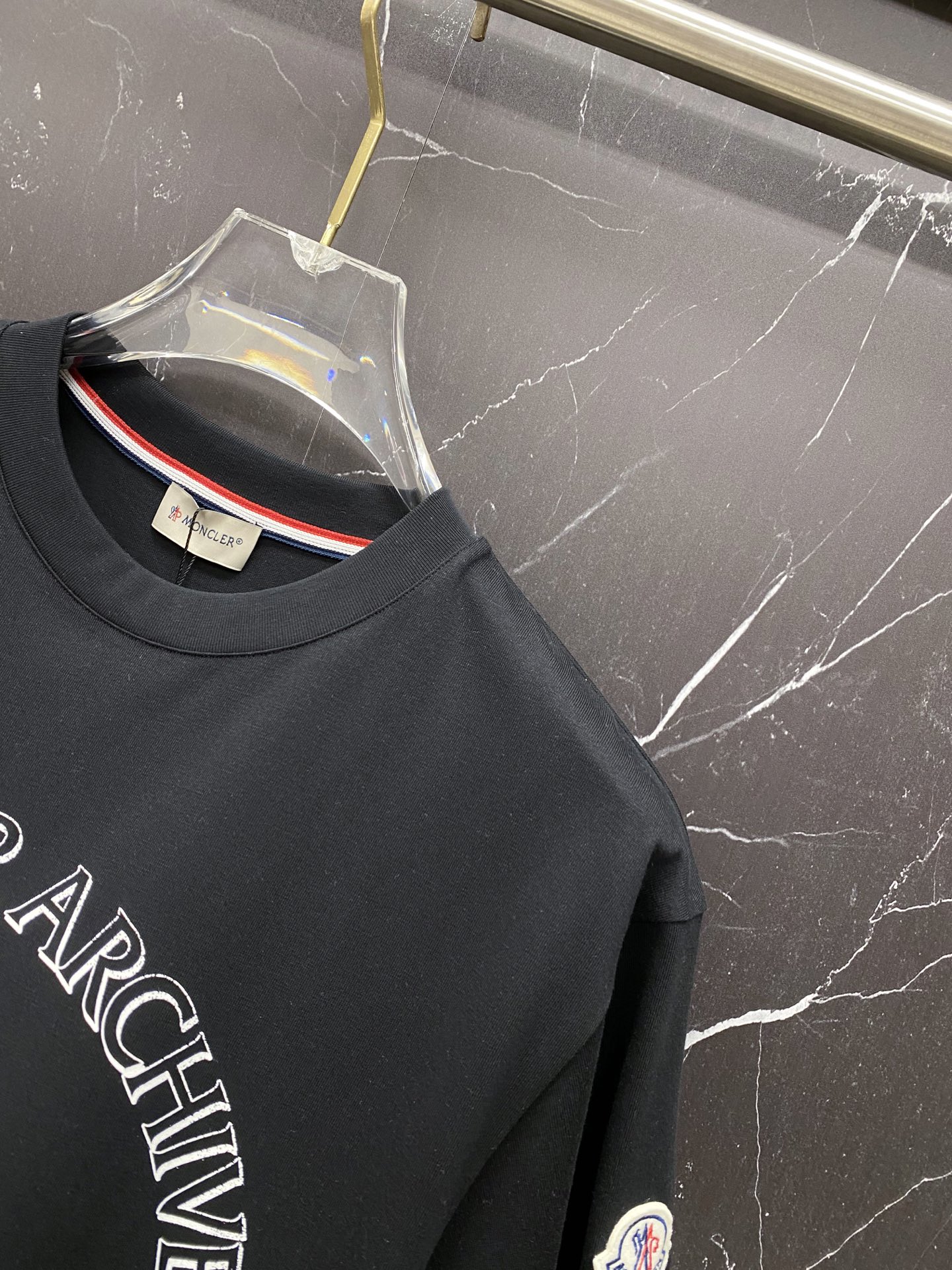 Moncler Basic Clothing Cotton Black S-m-l-xxl