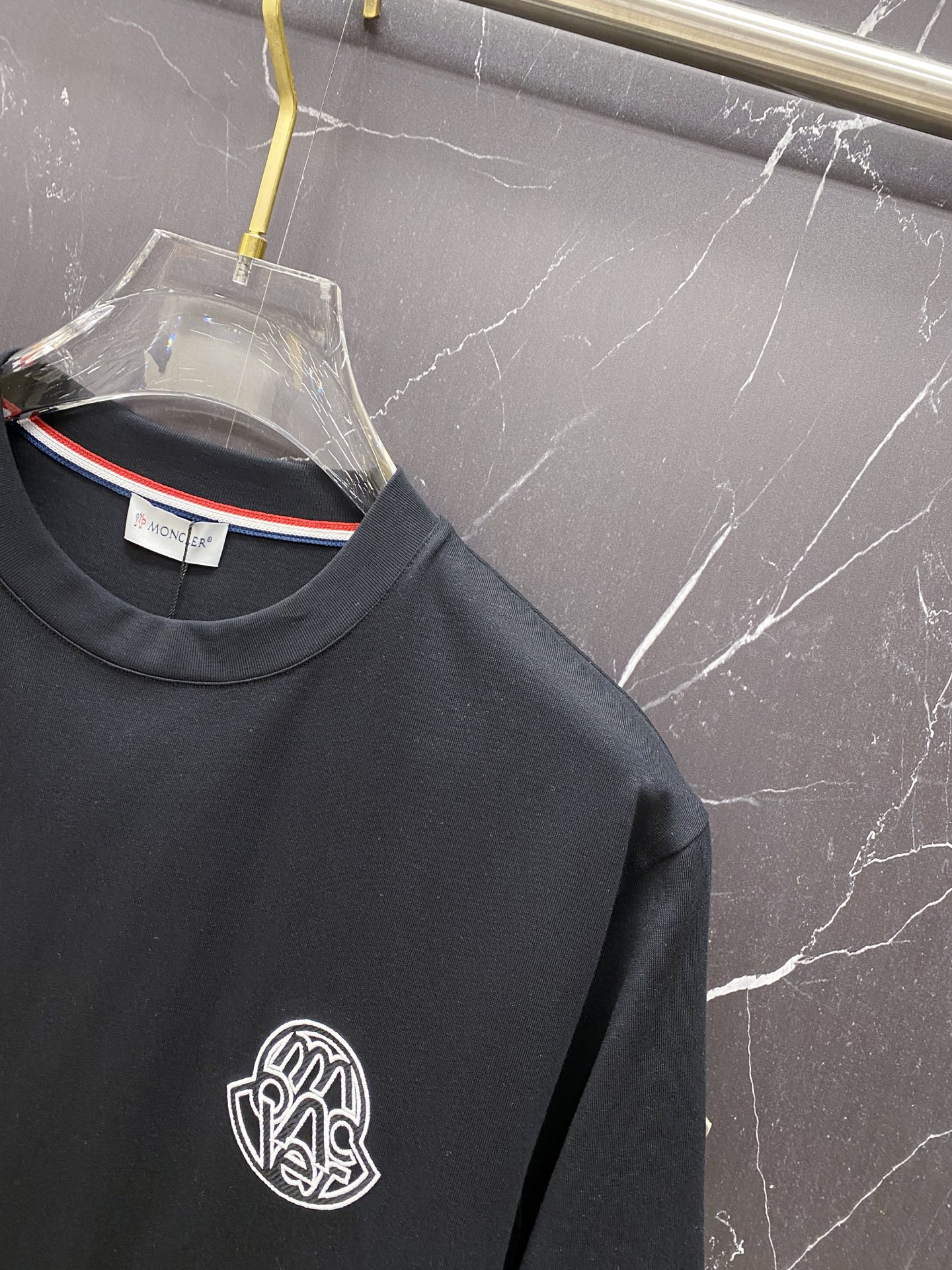 Moncler Basic Clothing Cotton Black S-m-l-xxl