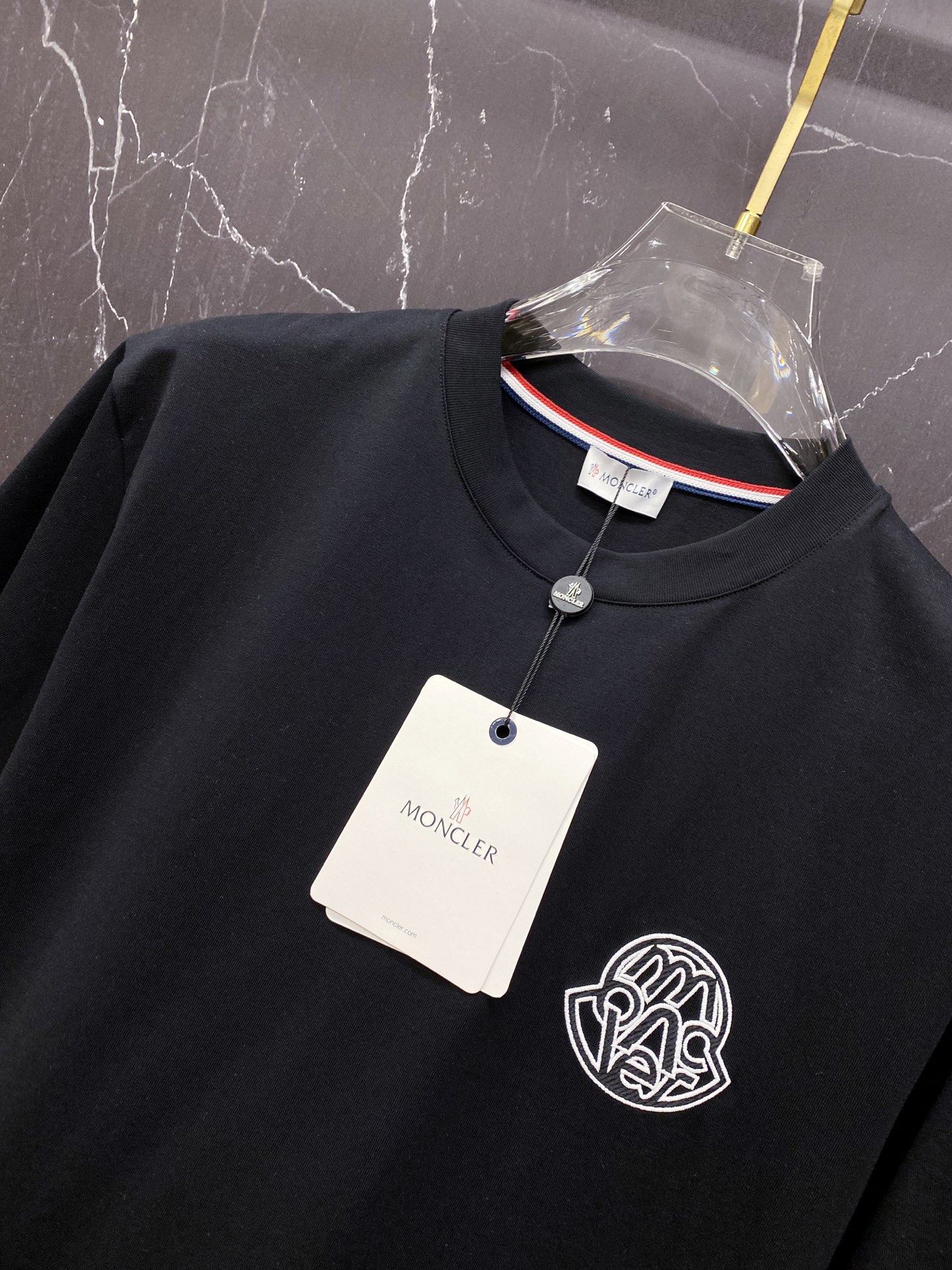 Moncler Basic Clothing Cotton Black S-m-l-xxl