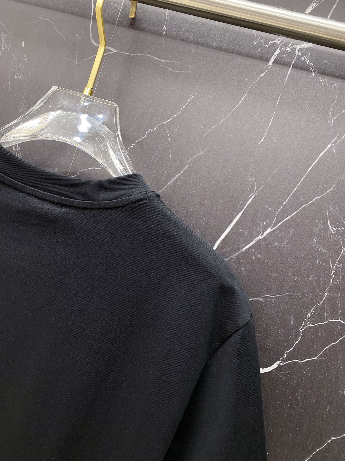 Moncler Basic Clothing Cotton Black S-m-l-xxl