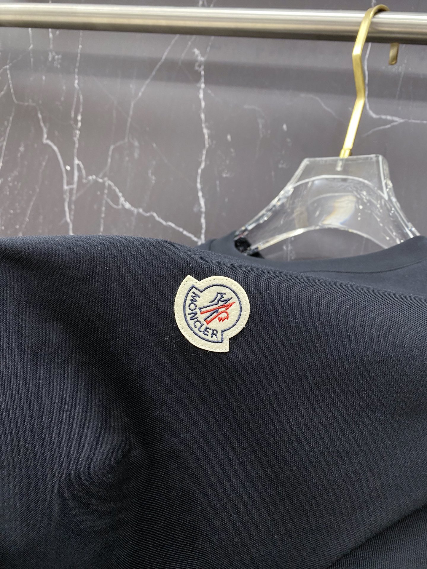 Moncler Basic Clothing Cotton Black S-m-l-xxl