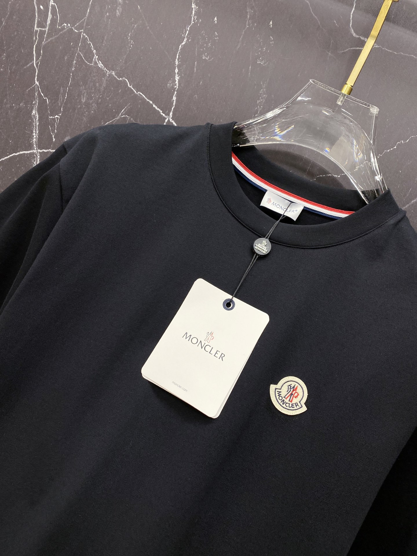 Moncler Basic Clothing Cotton Black S-m-l-xxl