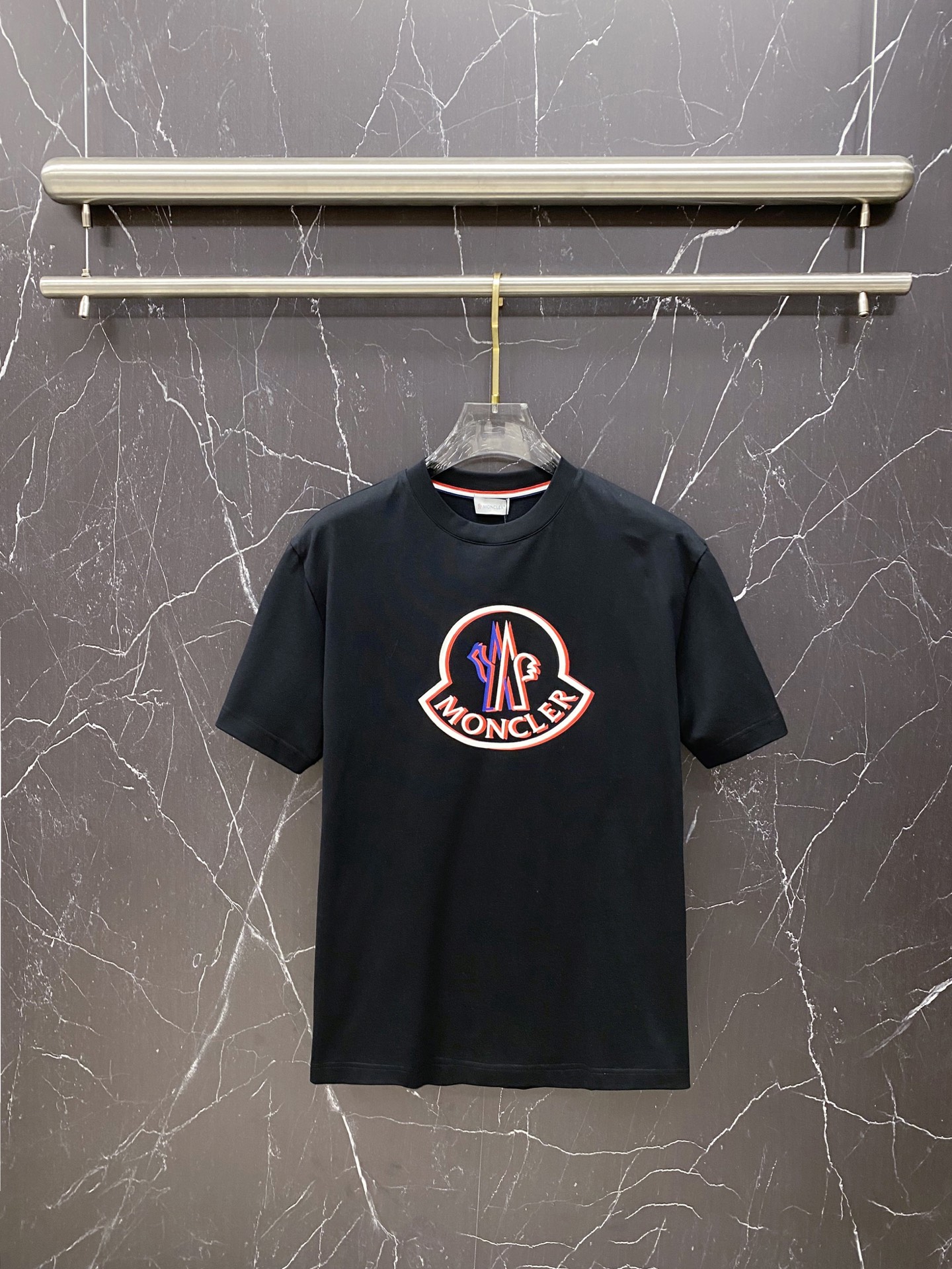 Moncler Basic Clothing Cotton Black S-m-l-xxl