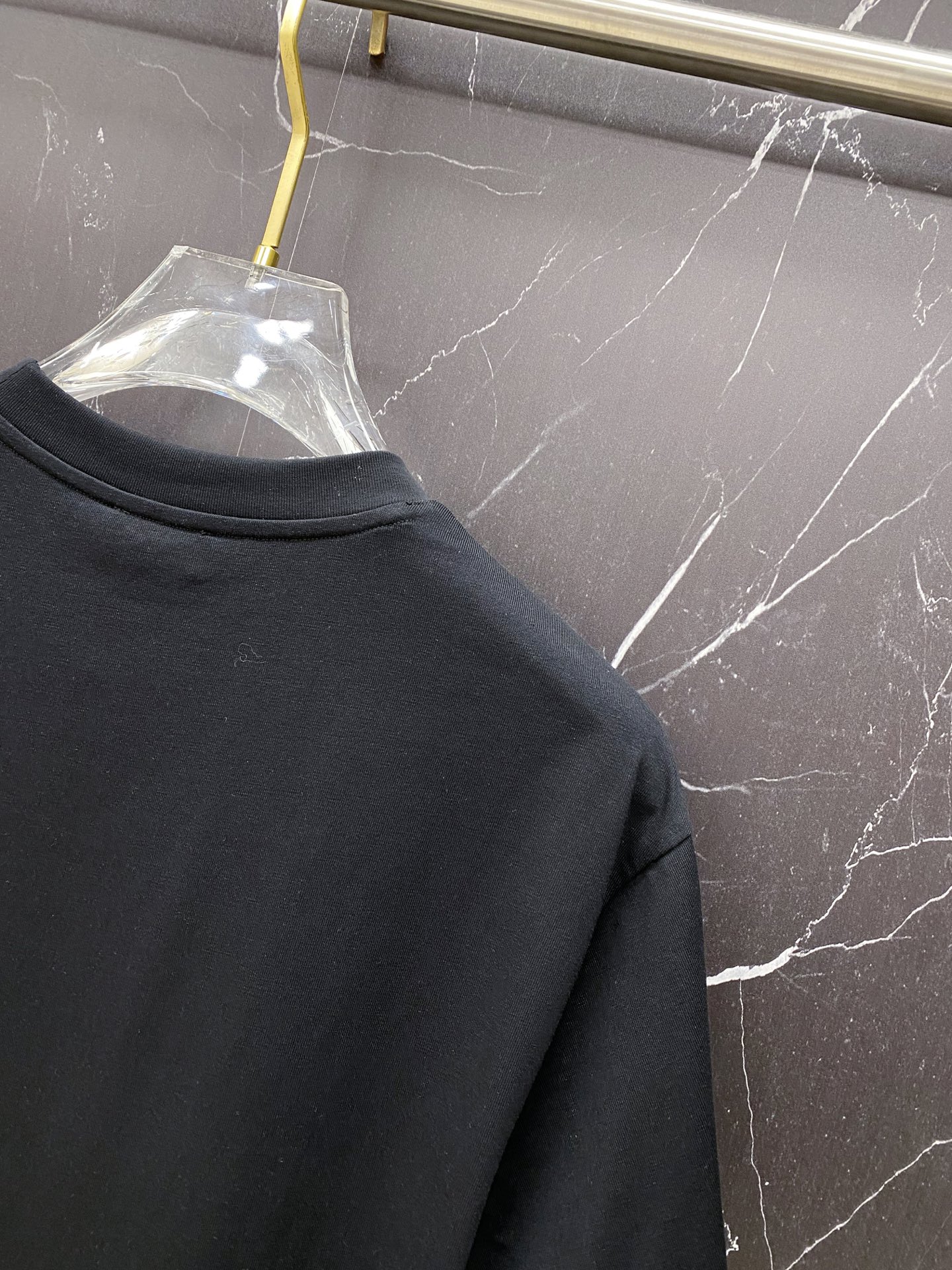 Moncler Basic Clothing Cotton Black S-m-l-xxl