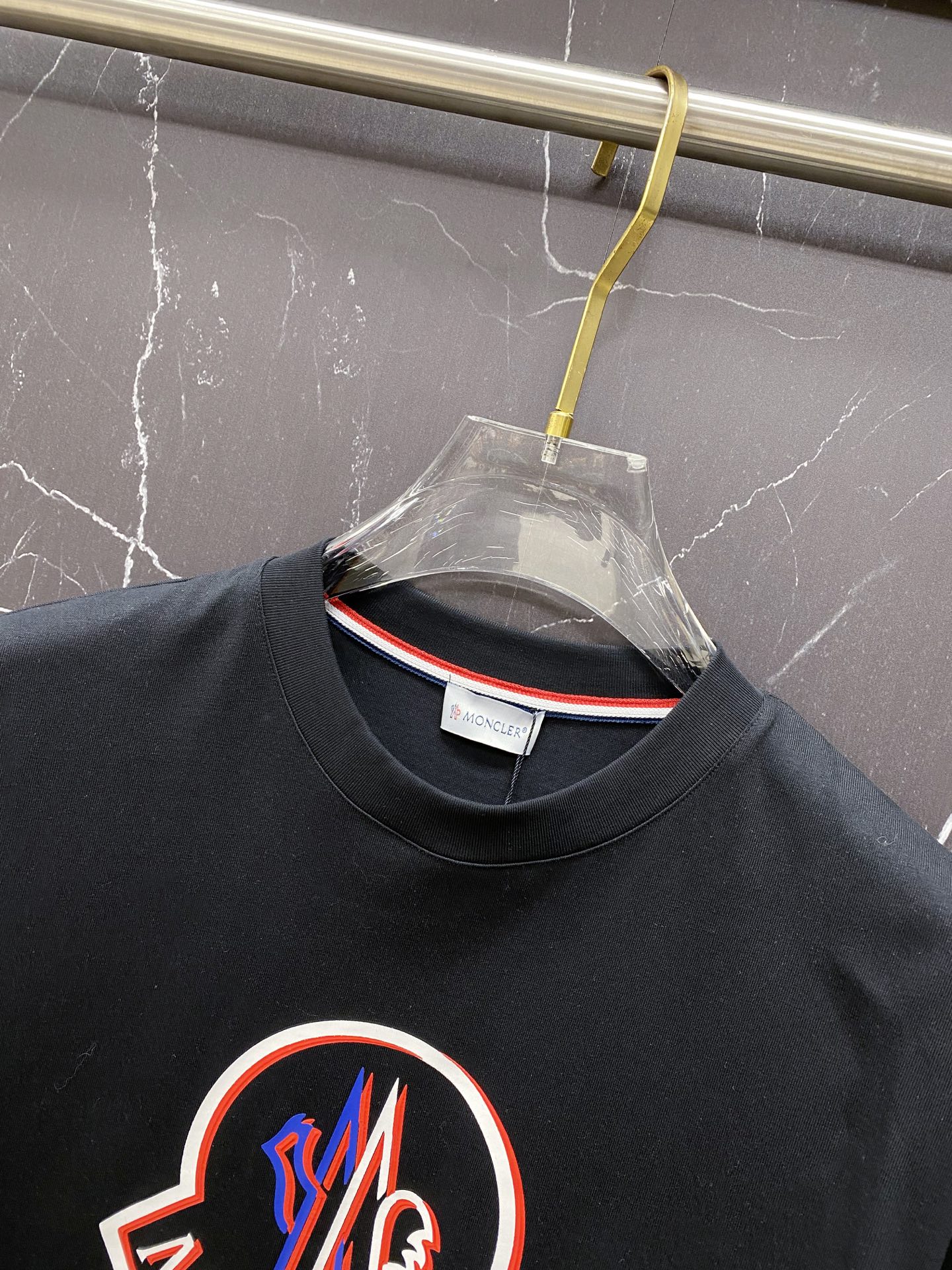 Moncler Basic Clothing Cotton Black S-m-l-xxl