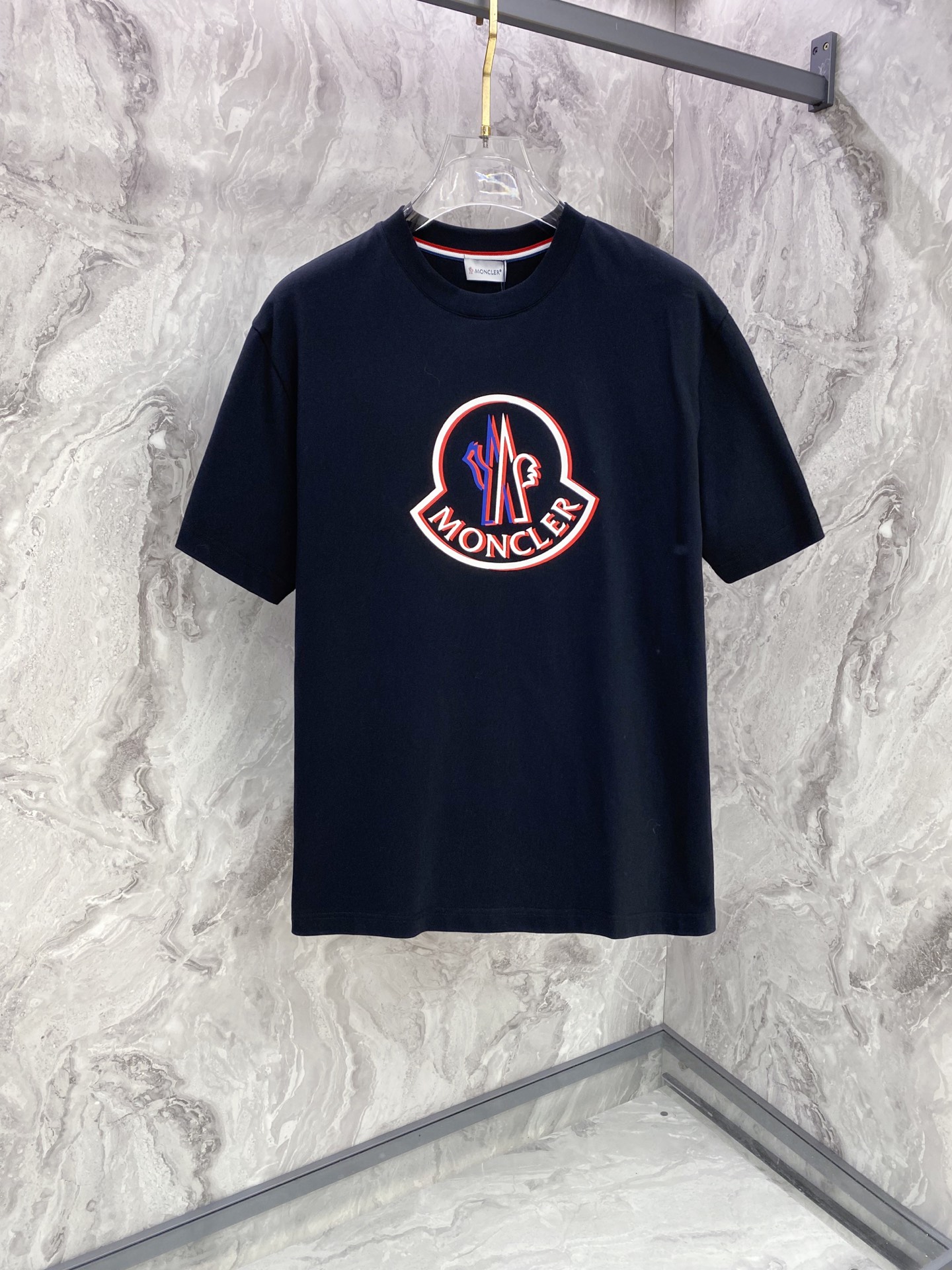 Moncler Basic Clothing Cotton Black S-m-l-xxl