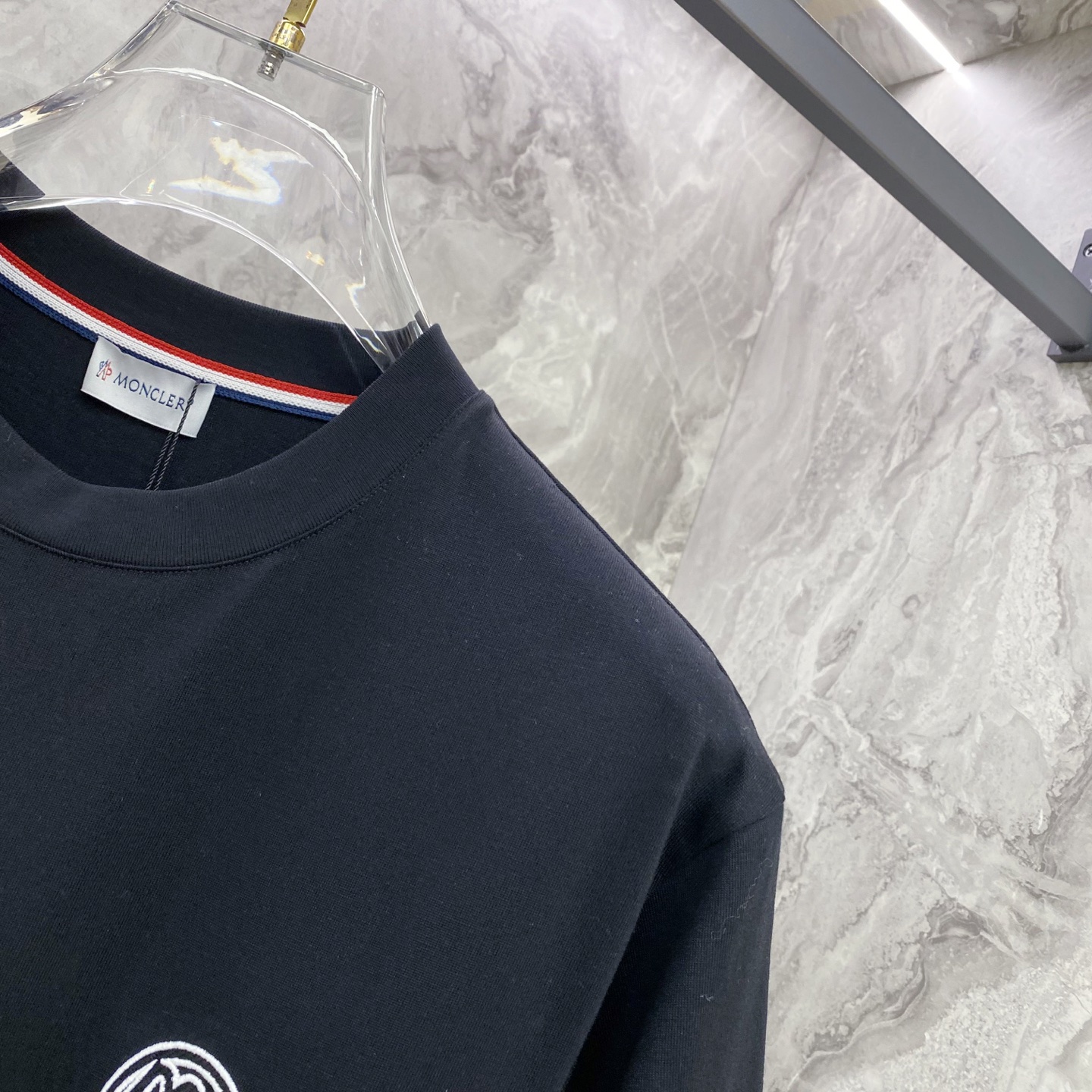 Moncler Basic Clothing Cotton Black S-m-l-xxl