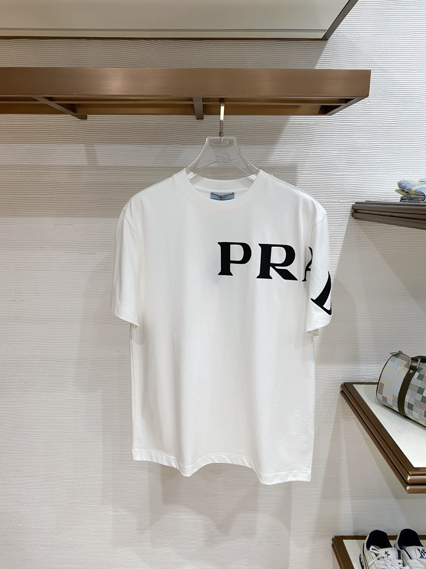 Prada Basic Clothing Cotton Black S-l-xxl