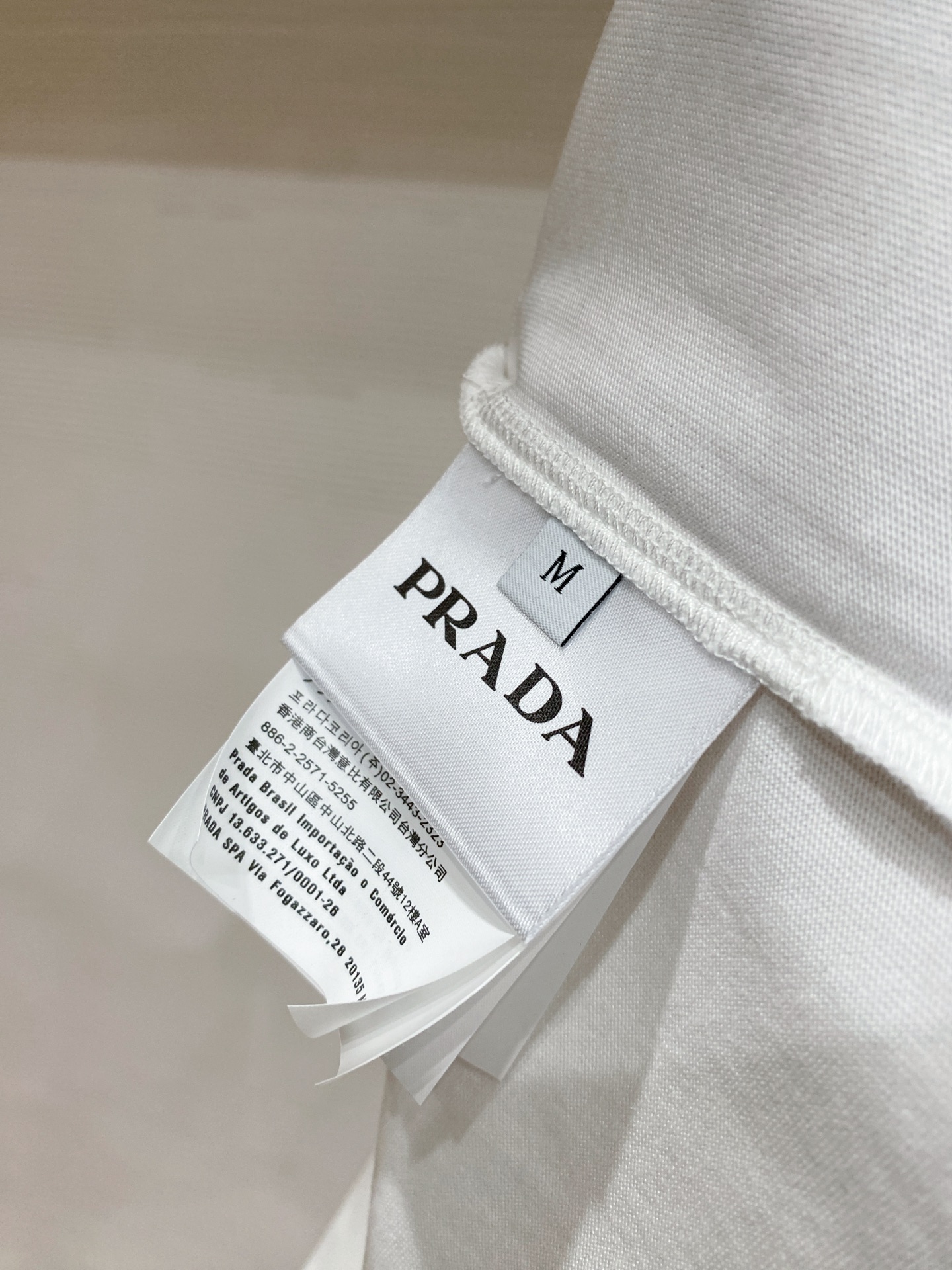 Prada Basic Clothing Cotton Black S-l-xxl