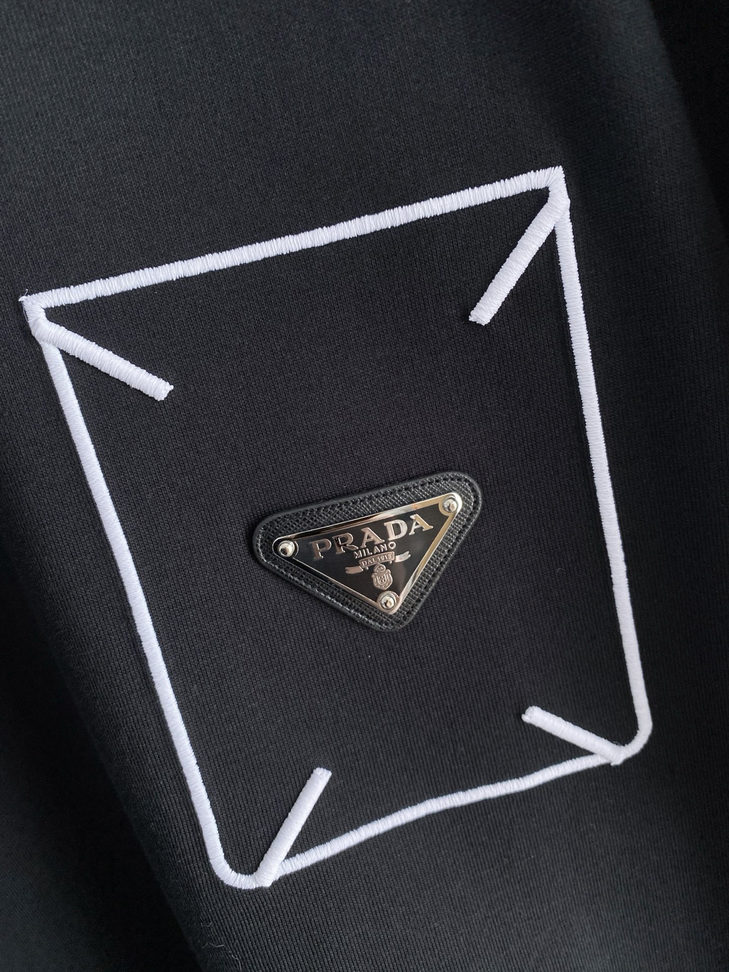 Prada Basic Clothing Cotton Black S-l-xxl