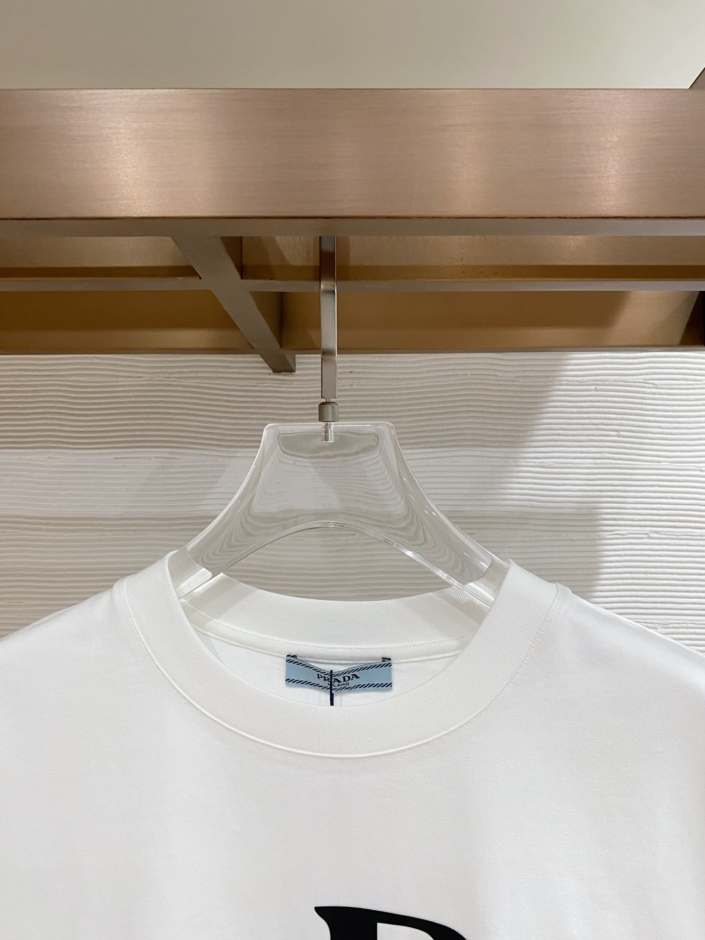 Prada Basic Clothing Cotton Black S-l-xxl