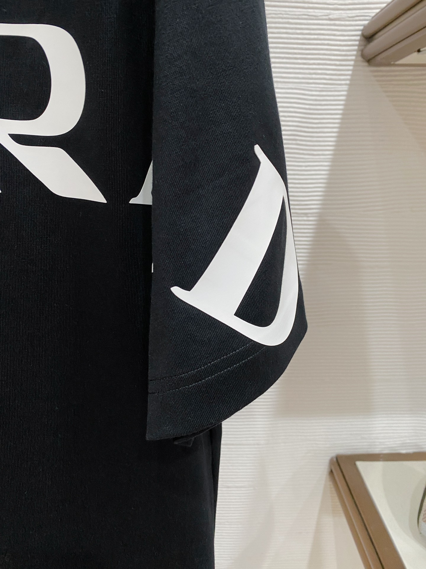 Prada Basic Clothing Cotton Black S-l-xxl