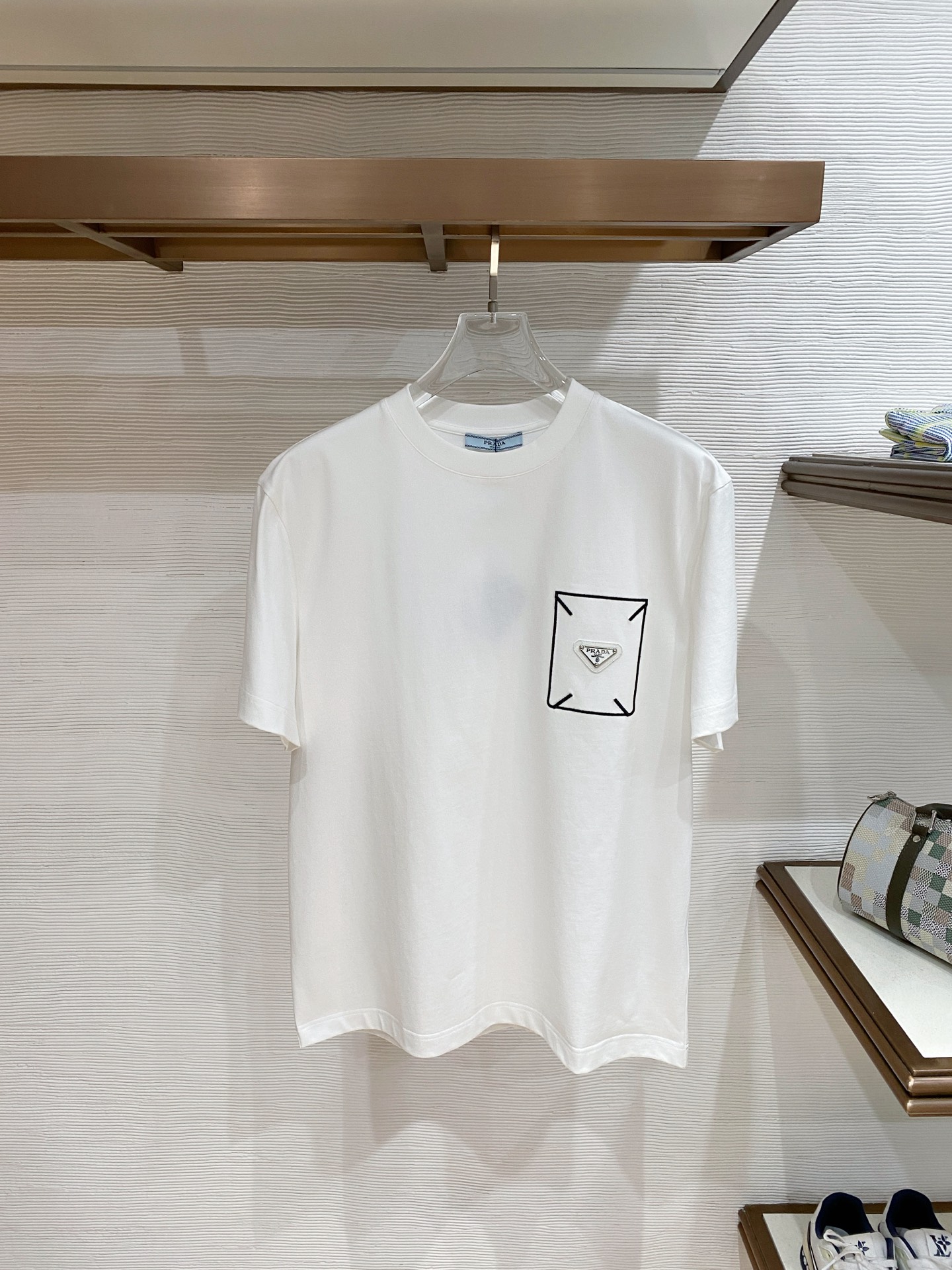 Prada Basic Clothing Cotton Black S-l-xxl