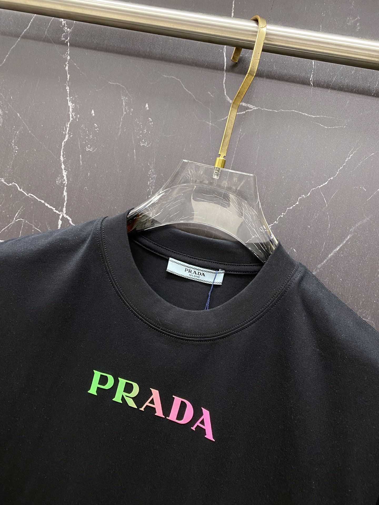 Prada Basic Clothing Cotton Black S-l-xxl