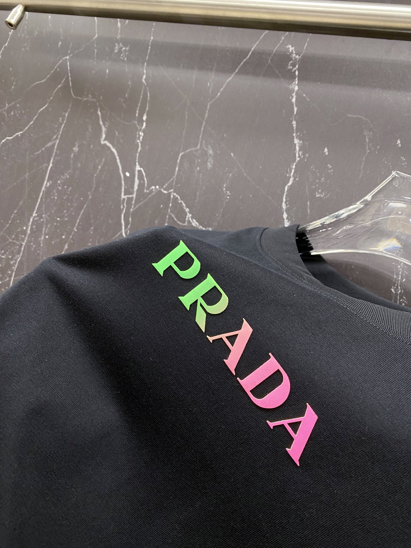 Prada Basic Clothing Cotton Black S-l-xxl