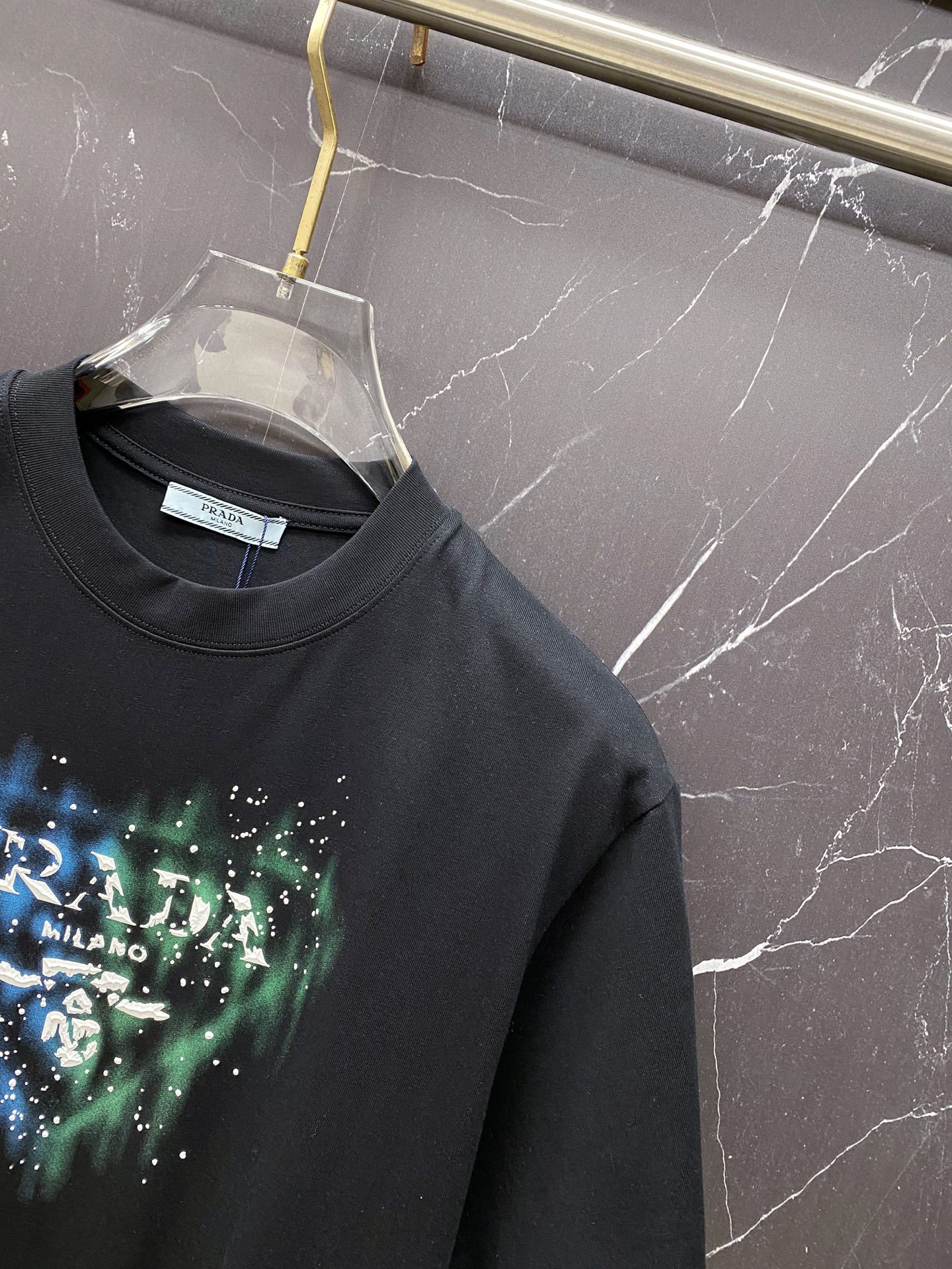 Prada Basic Clothing Cotton Black S-l-xxl