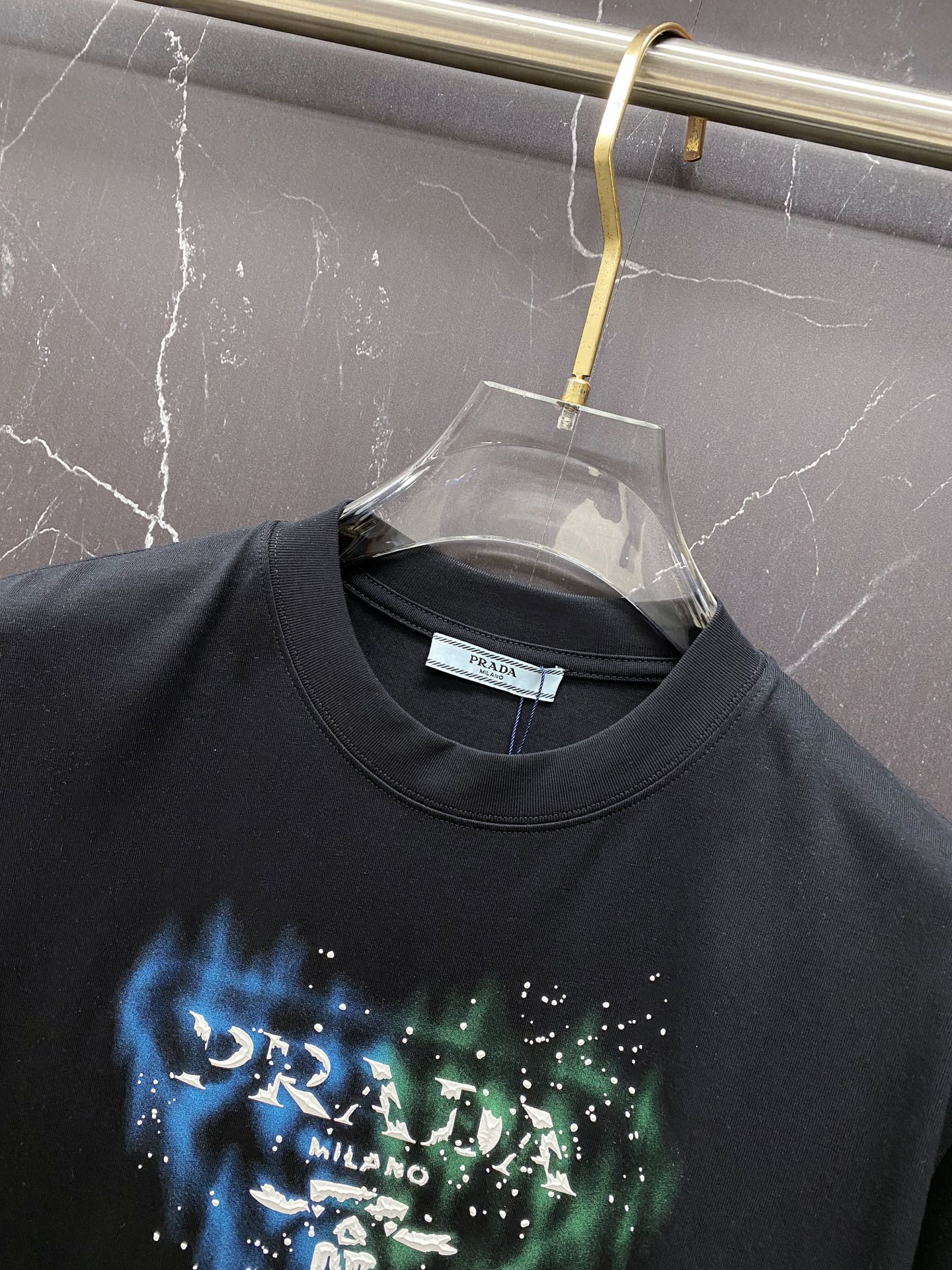 Prada Basic Clothing Cotton Black S-l-xxl