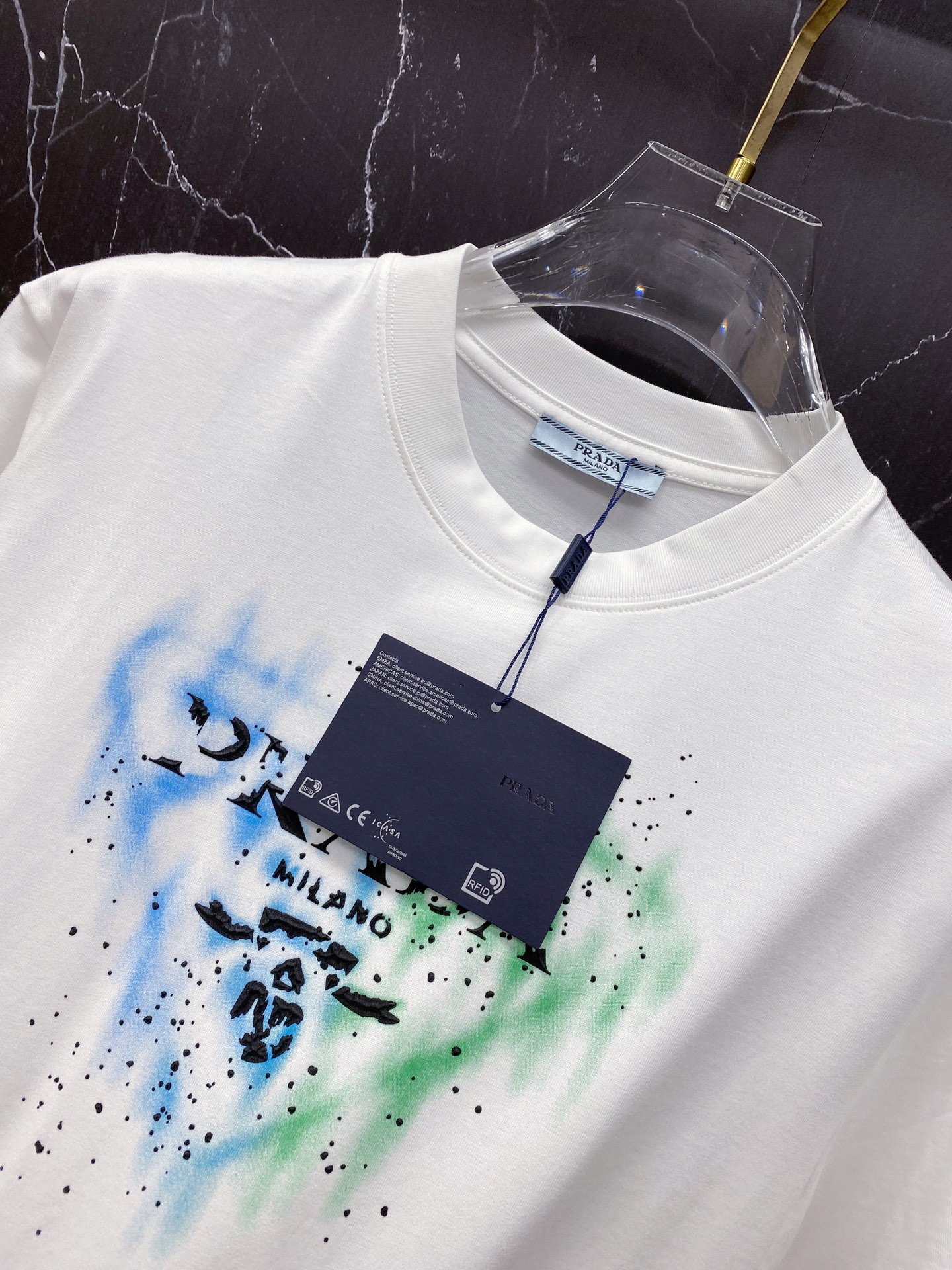 Prada Basic Clothing Cotton Black S-l-xxl