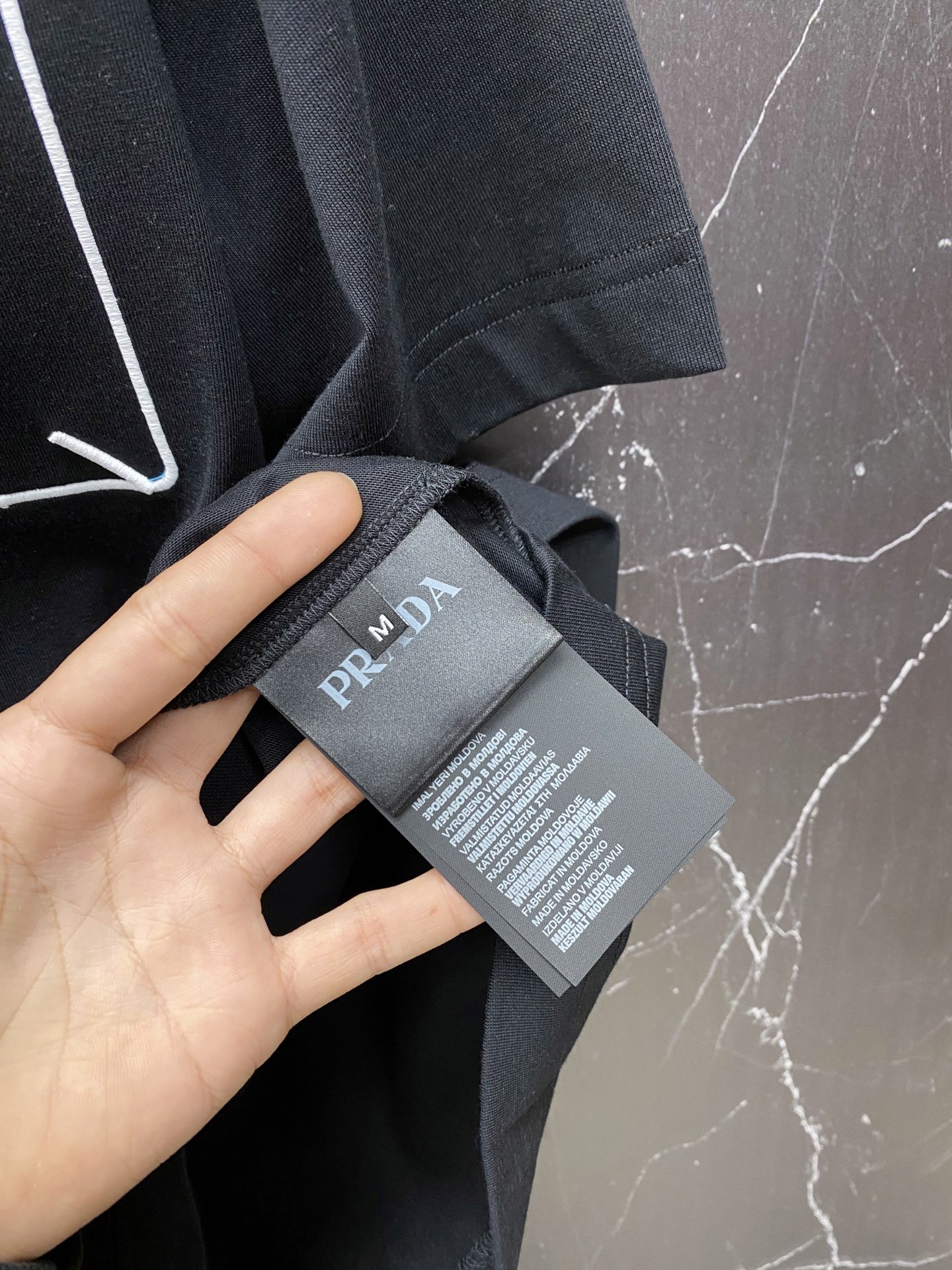 Prada Basic Clothing Cotton Black S-l-xxl