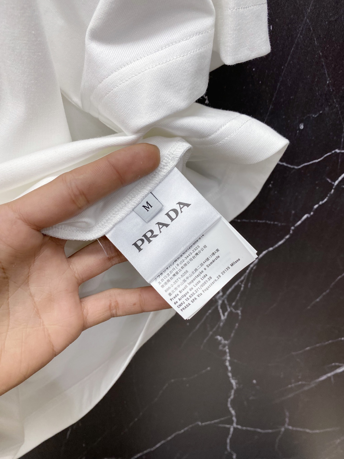 Prada Basic Clothing Cotton Black S-l-xxl