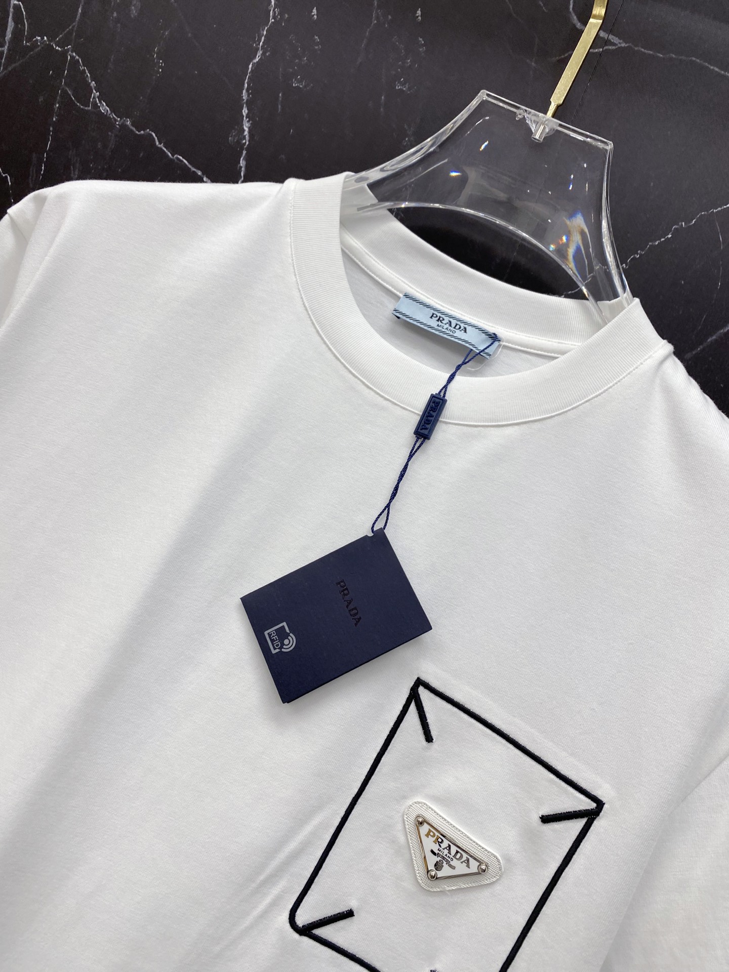 Prada Basic Clothing Cotton Black S-l-xxl