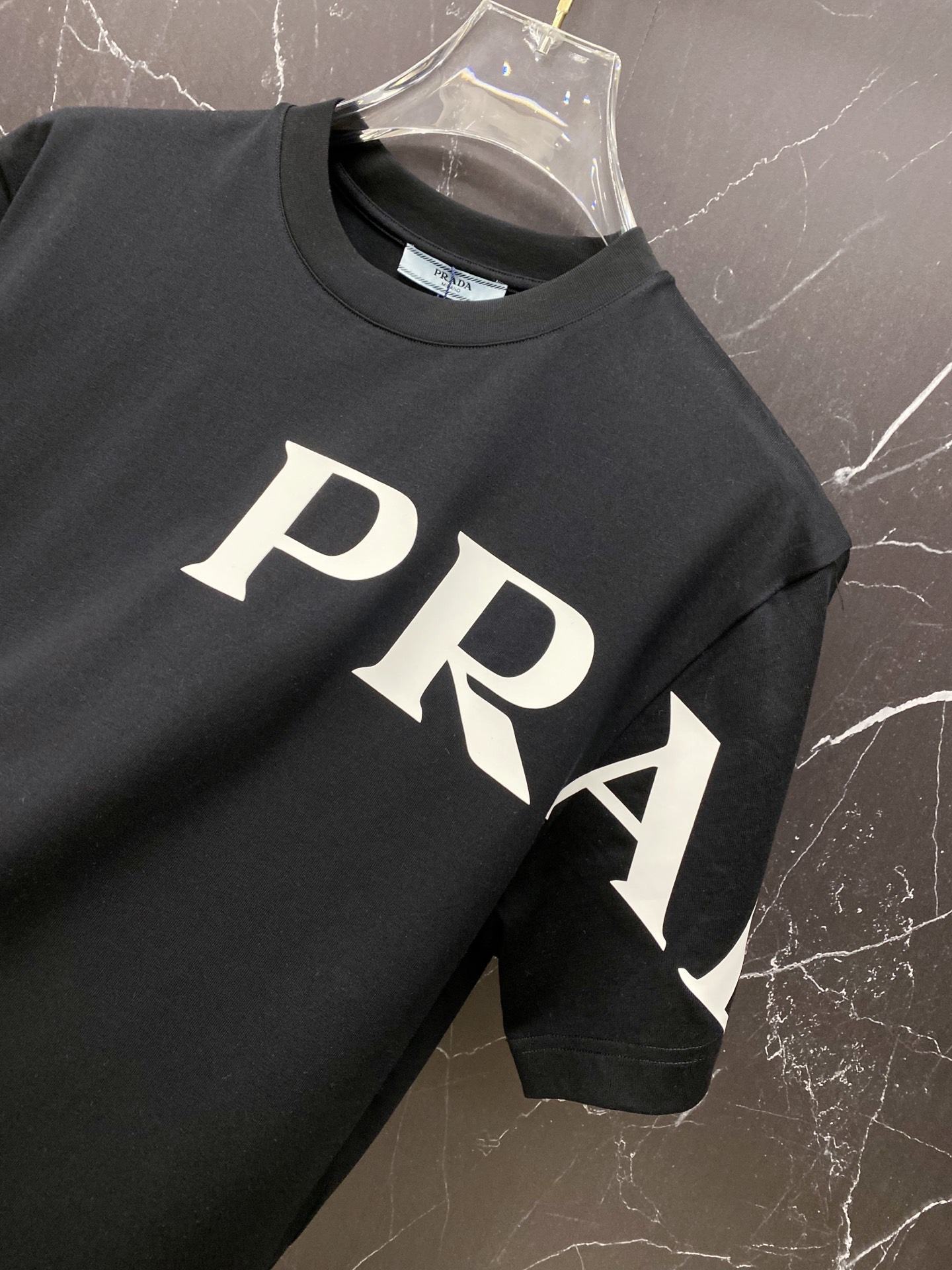 Prada Basic Clothing Cotton Black S-l-xxl