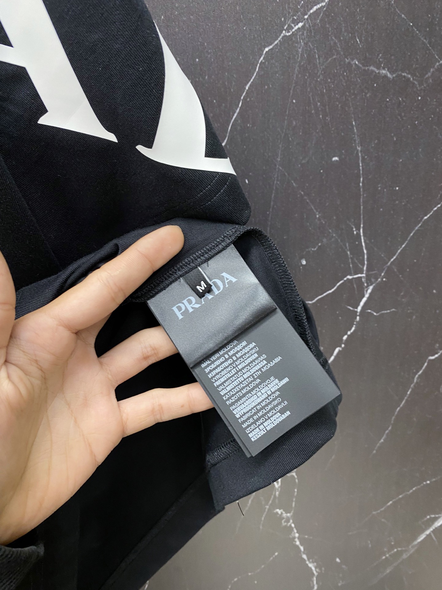 Prada Basic Clothing Cotton Black S-l-xxl