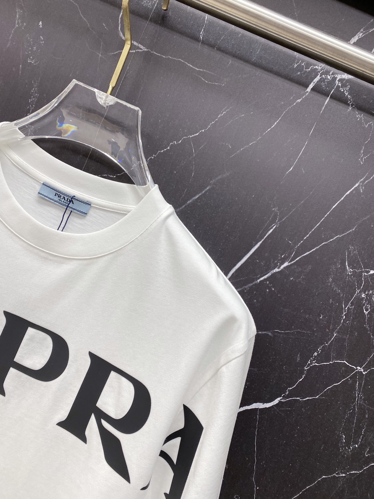 Prada Basic Clothing Cotton Black S-l-xxl