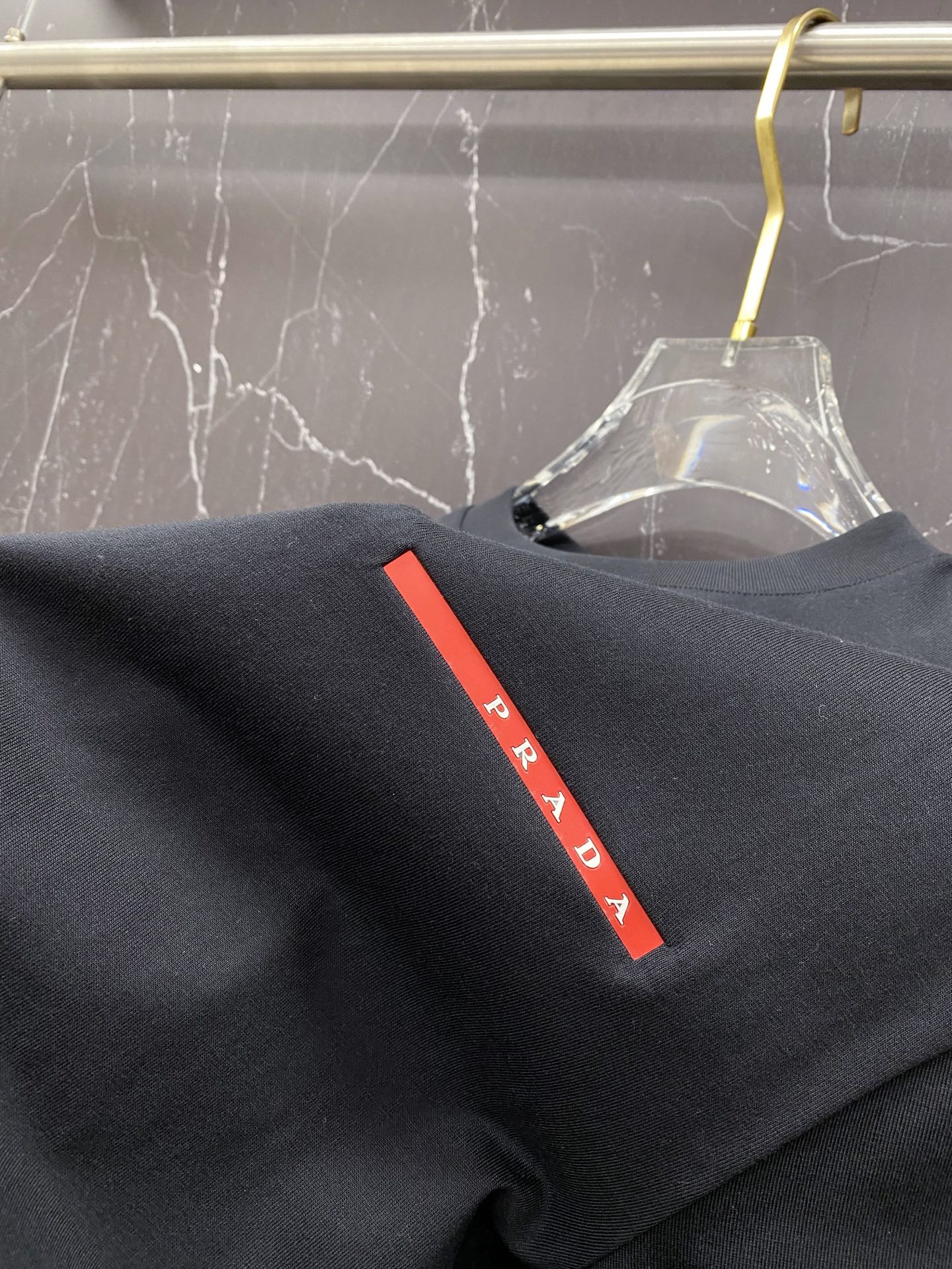 Prada Basic Clothing Cotton Black S-l-xxl