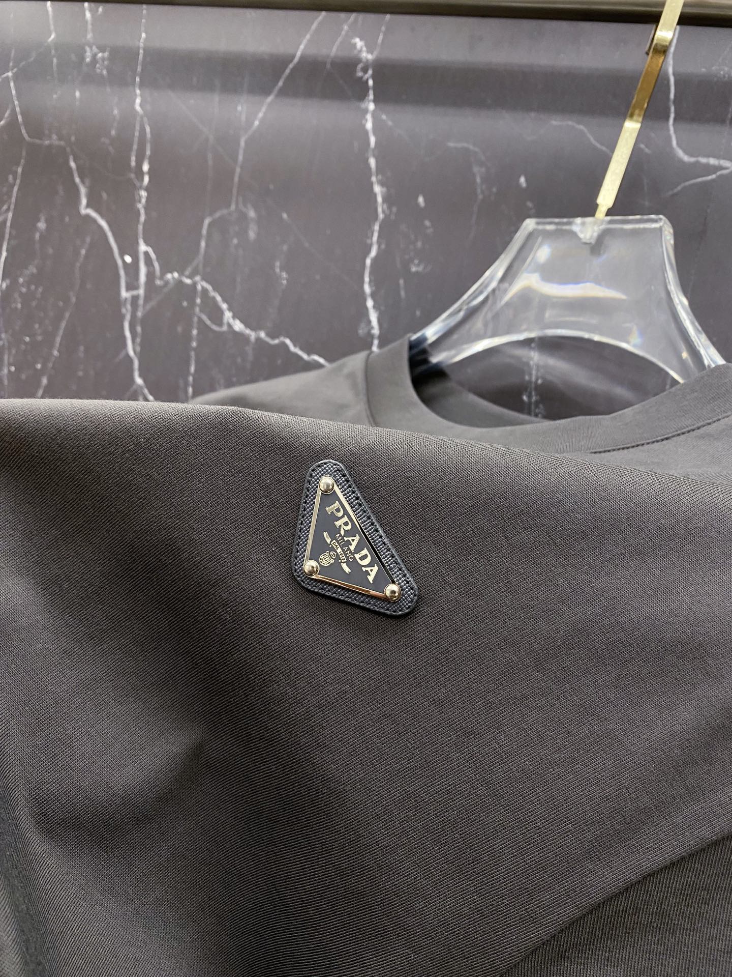 Prada Basic Clothing Cotton Black S-l-xxl