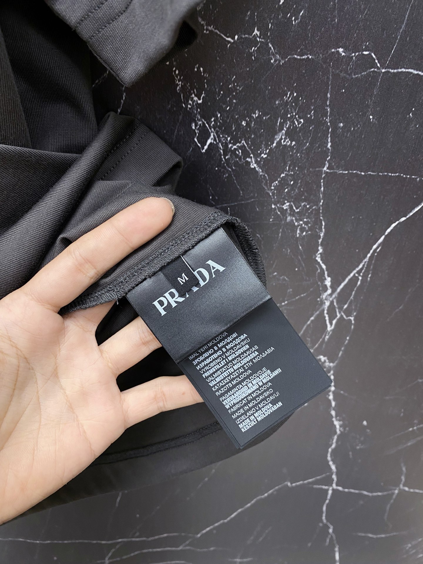 Prada Basic Clothing Cotton Black S-l-xxl