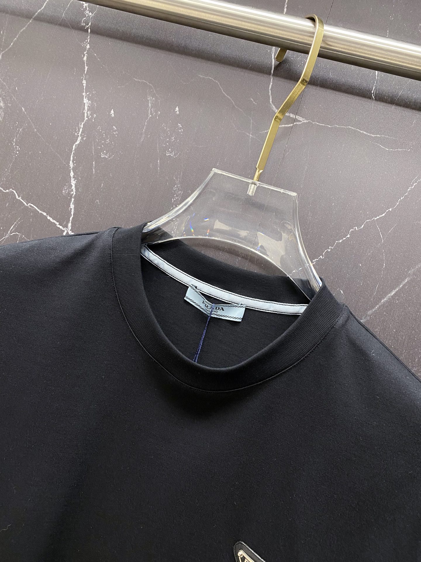 Prada Basic Clothing Cotton Black S-l-xxl