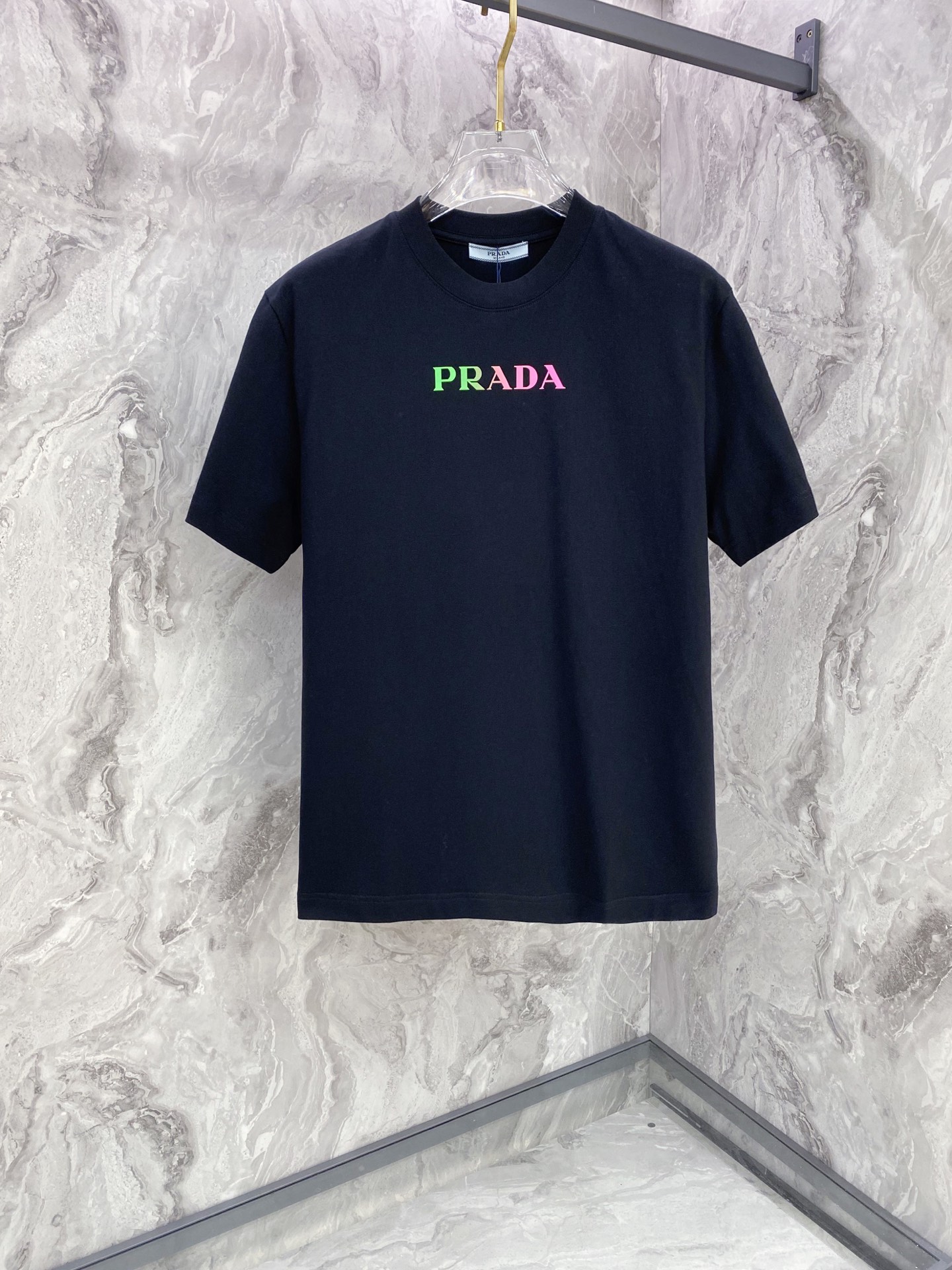 Prada Basic Clothing Cotton Black S-l-xxl