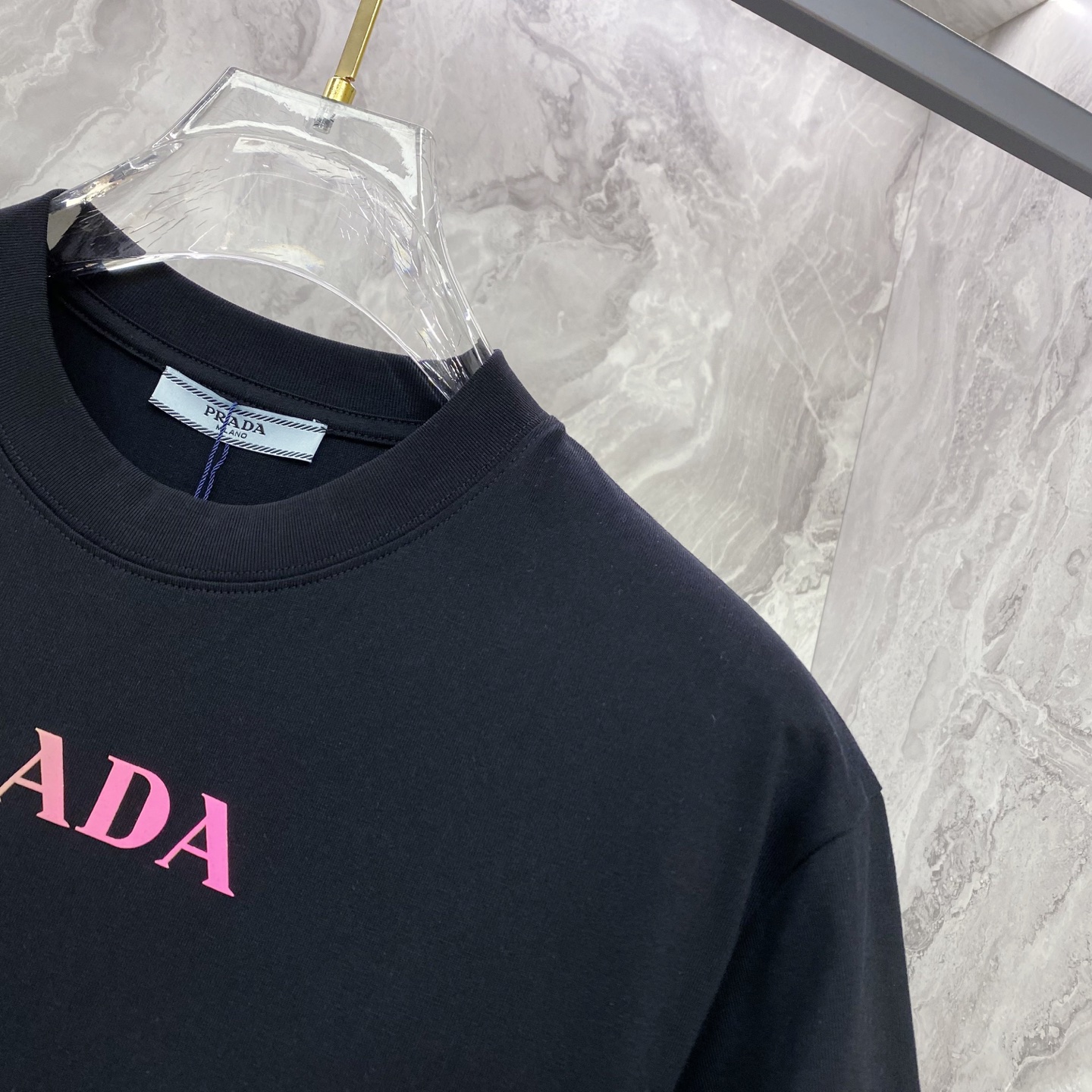 Prada Basic Clothing Cotton Black S-l-xxl