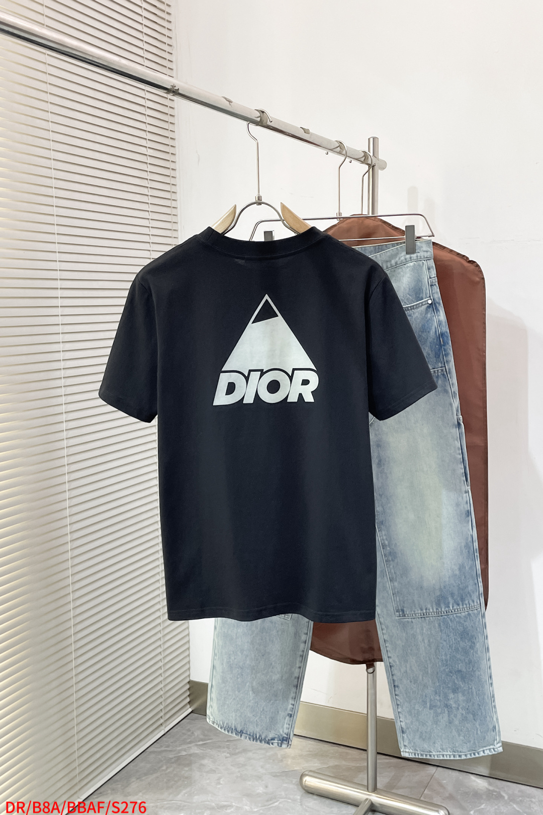 Dior Basic Clothing Black Loose Fit S-l-xl