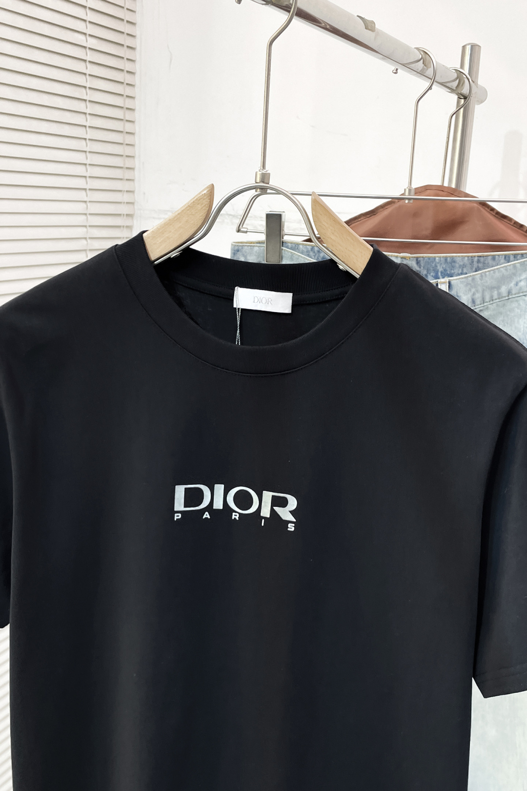 Dior Basic Clothing Black Loose Fit S-l-xl