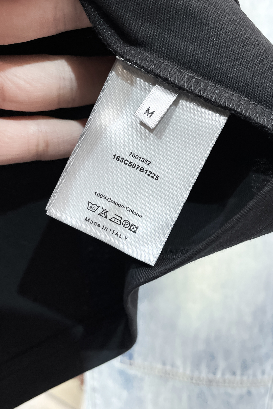 Dior Basic Clothing Black Loose Fit S-l-xl