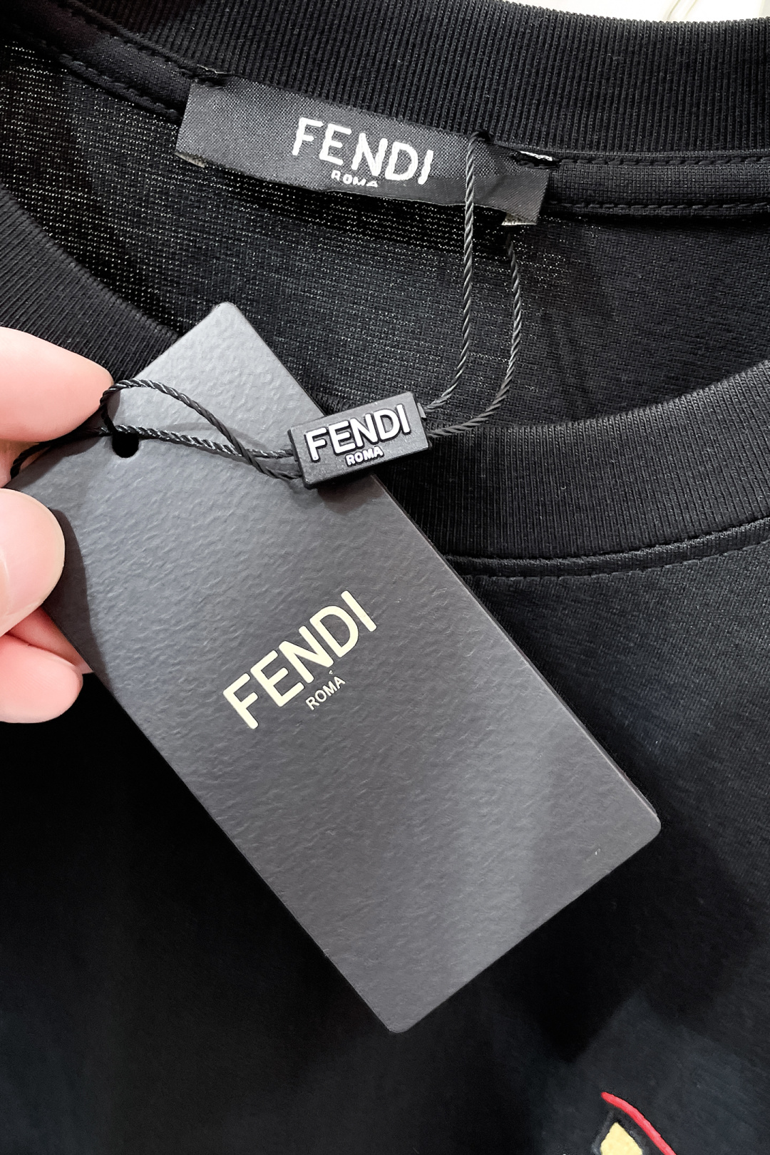 Fendi Basic Clothing Black S-m-l-xl-xxl