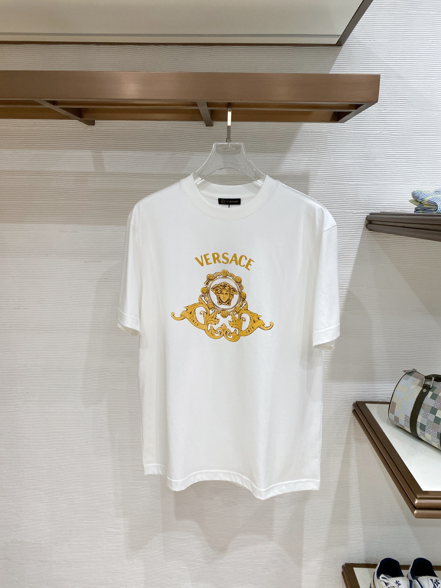 Versace Basic Clothing Cotton Black S-l-xxl