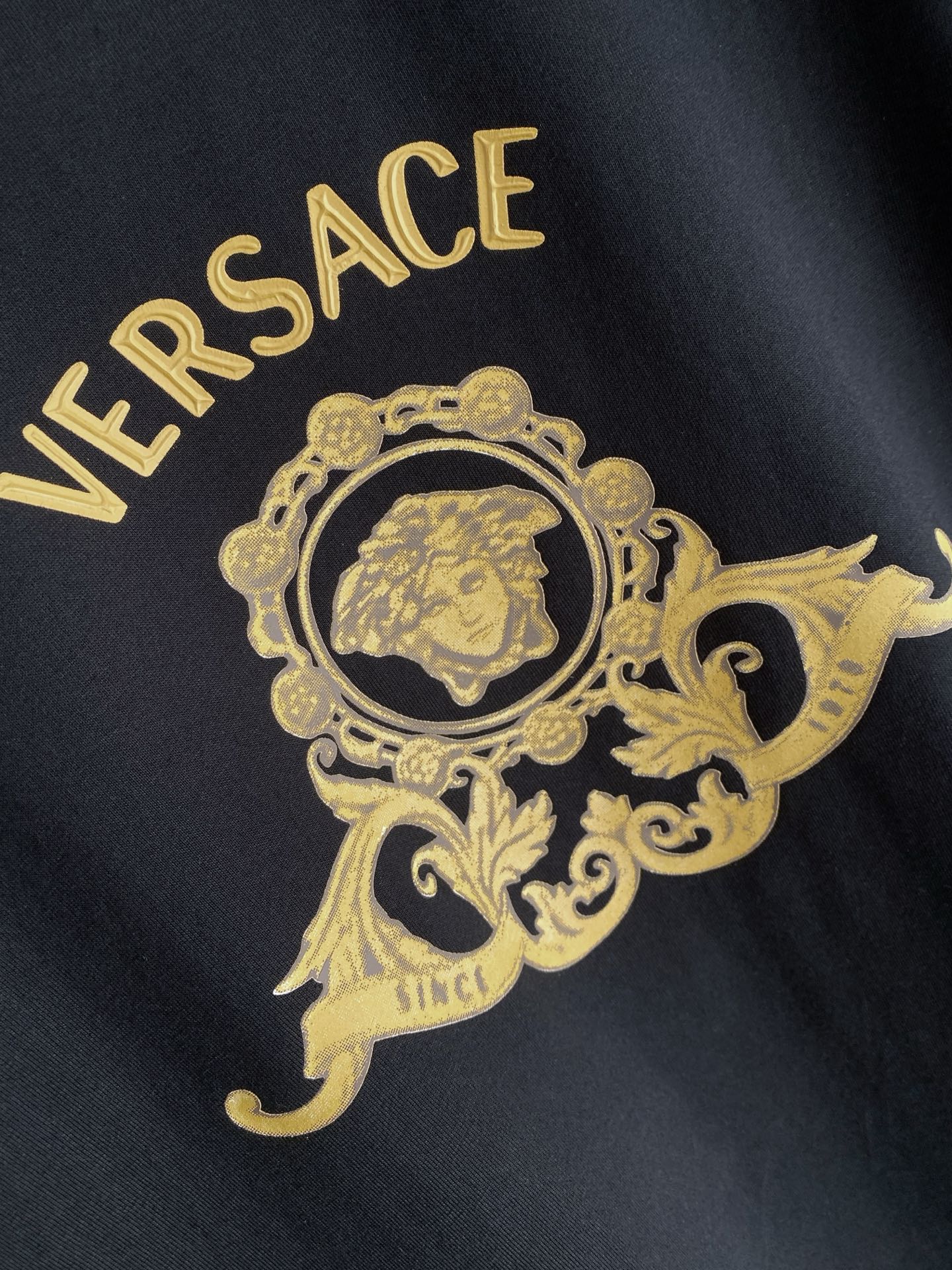 Versace Basic Clothing Cotton Black S-l-xxl