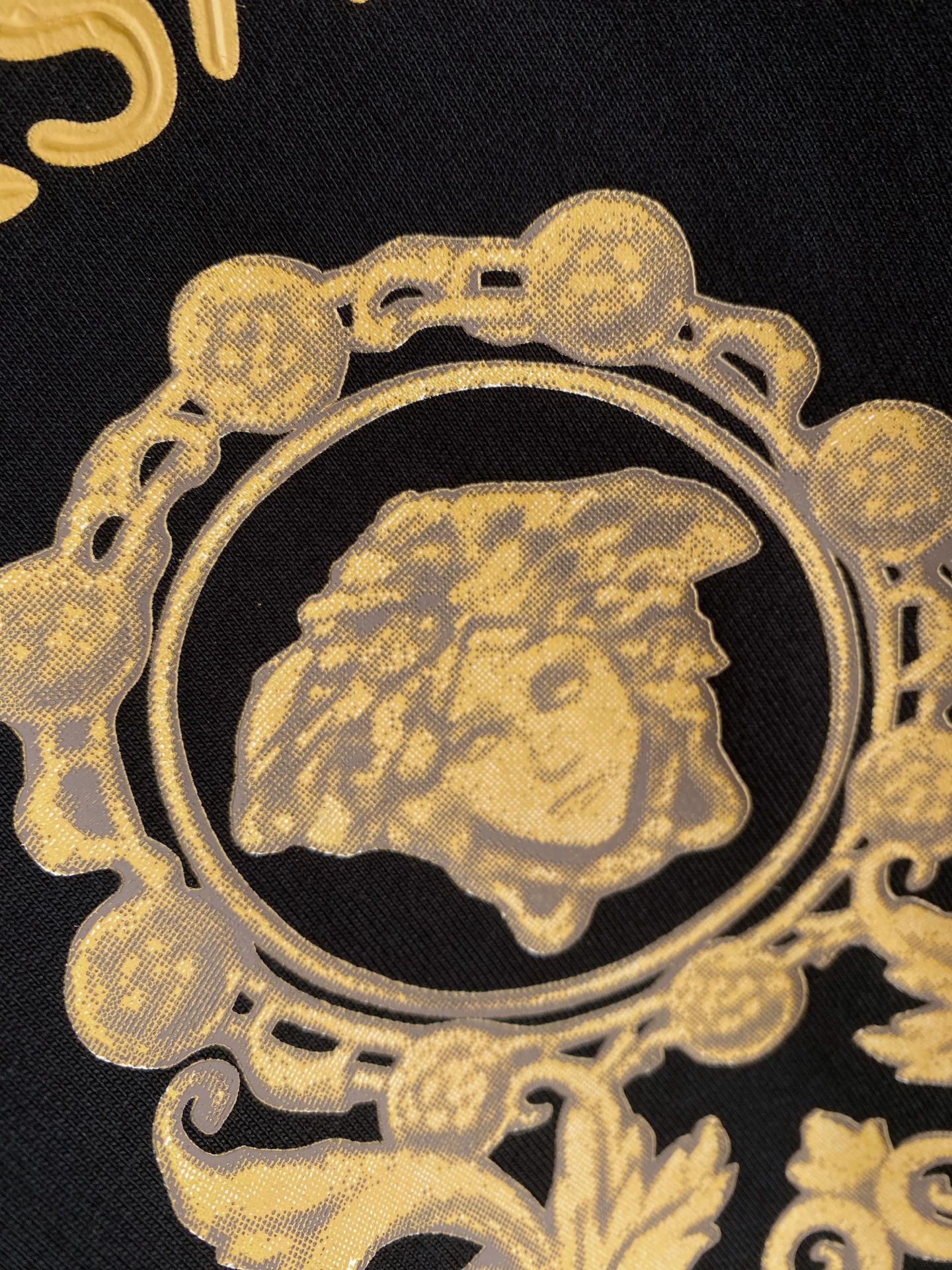 Versace Basic Clothing Cotton Black S-l-xxl