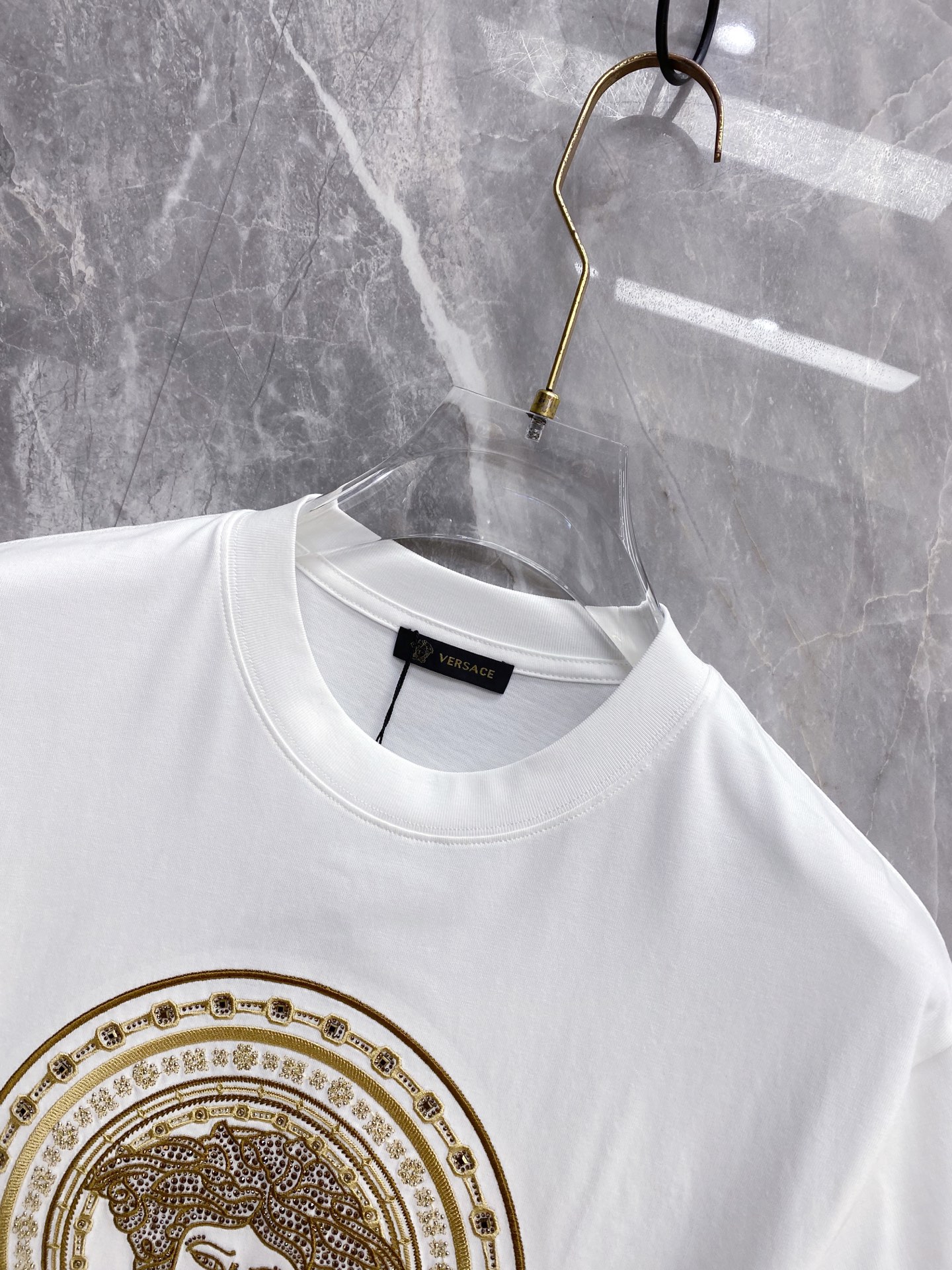 Versace Basic Clothing Cotton Black S-l-xxl