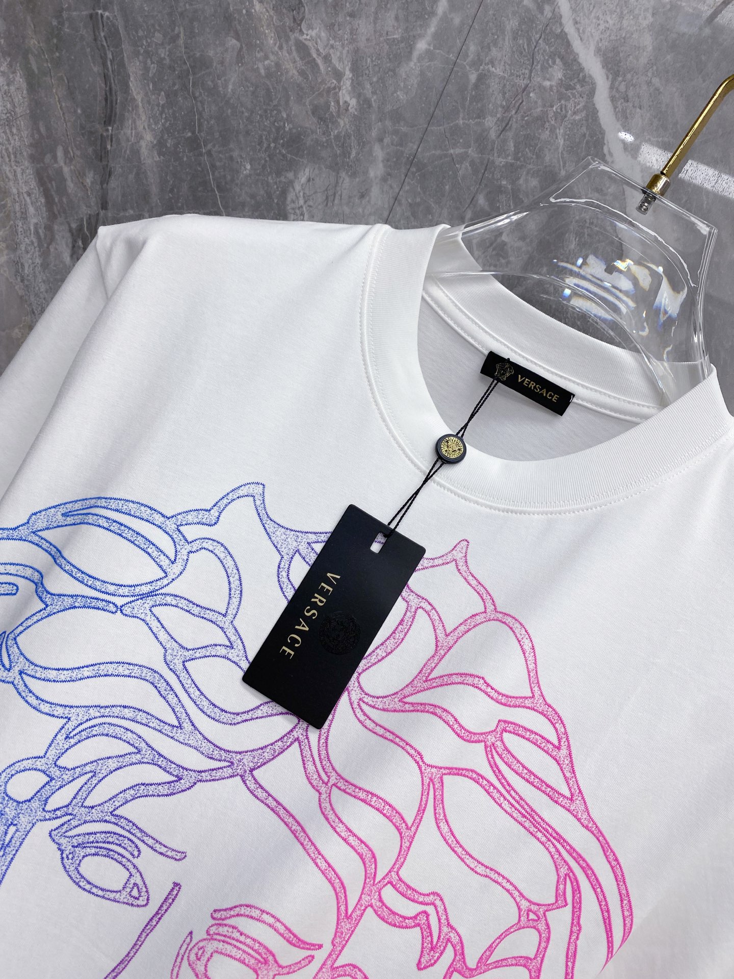 Versace Basic Clothing Cotton Black S-l-xxl