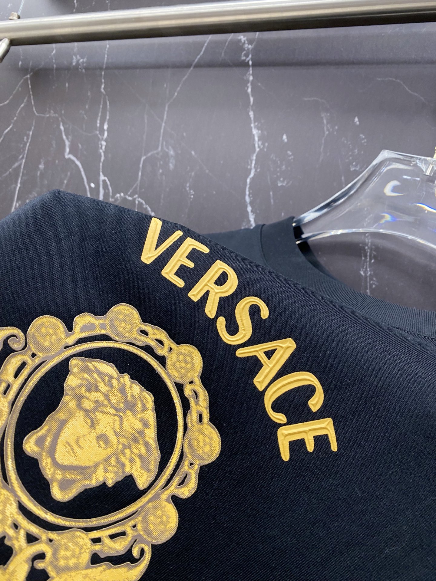 Versace Basic Clothing Cotton Black S-l-xxl