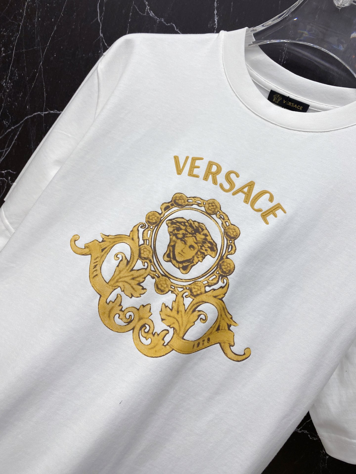 Versace Basic Clothing Cotton Black S-l-xxl