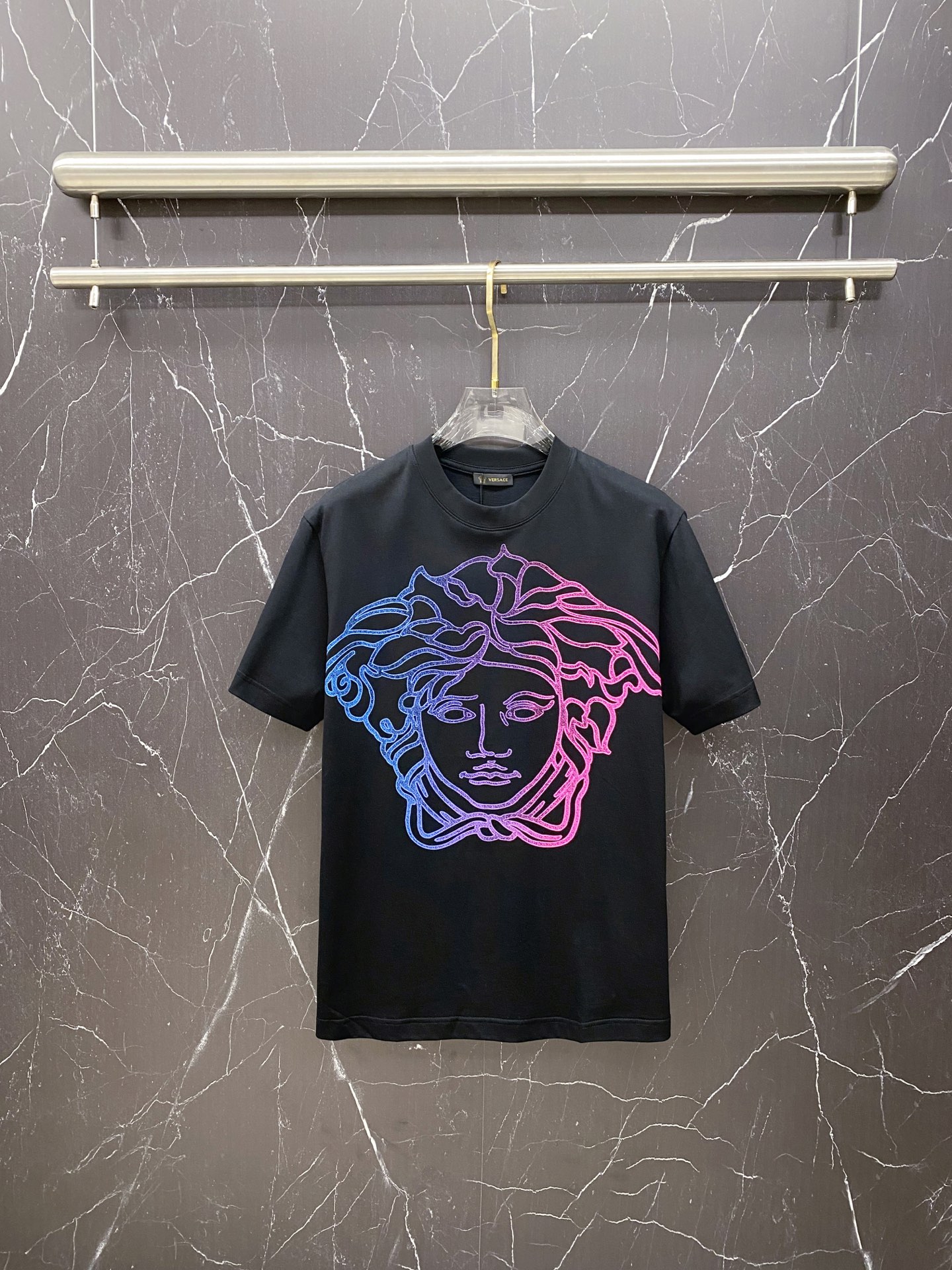 Versace Basic Clothing Cotton Black S-l-xxl