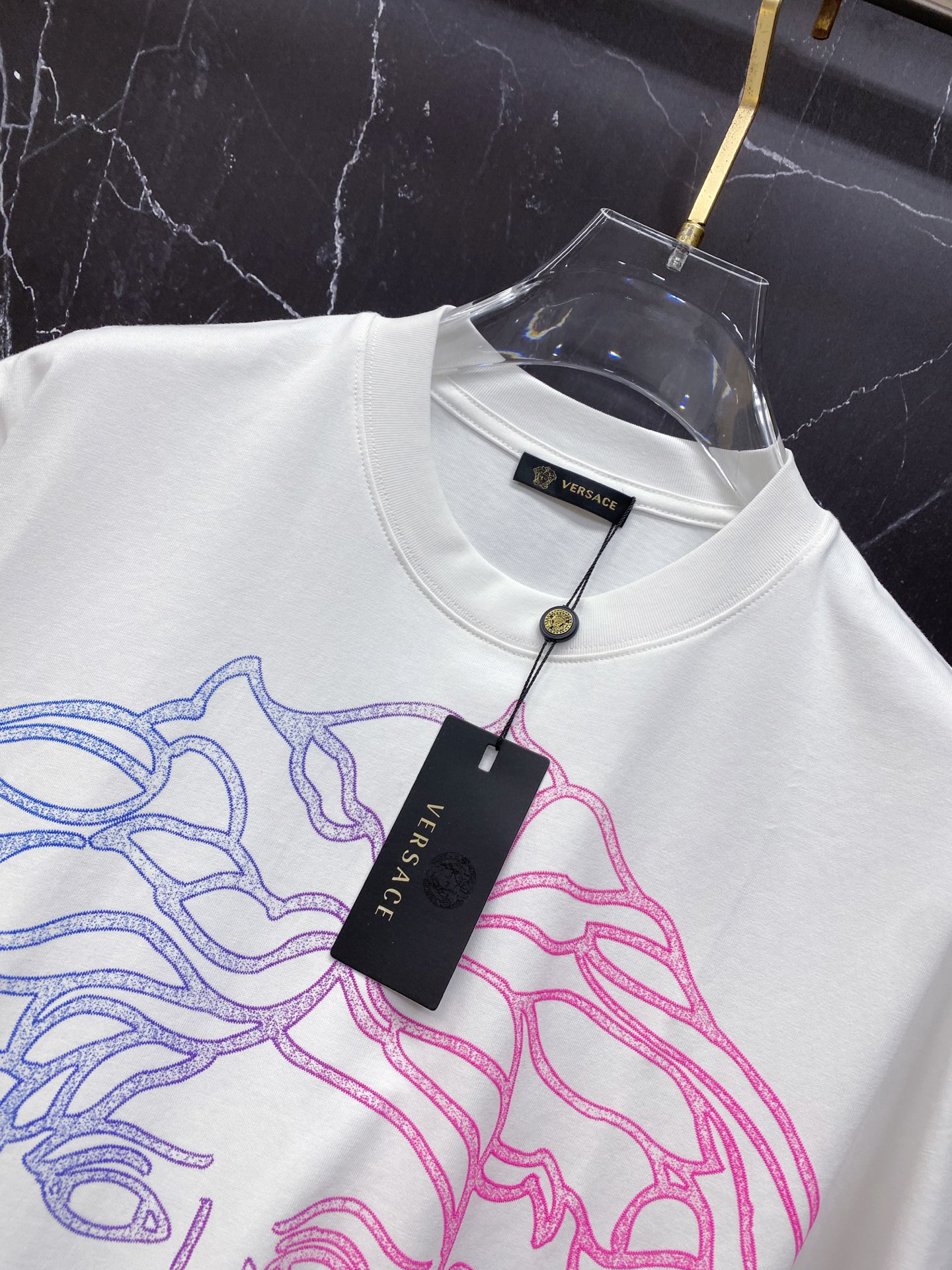 Versace Basic Clothing Cotton Black S-l-xxl